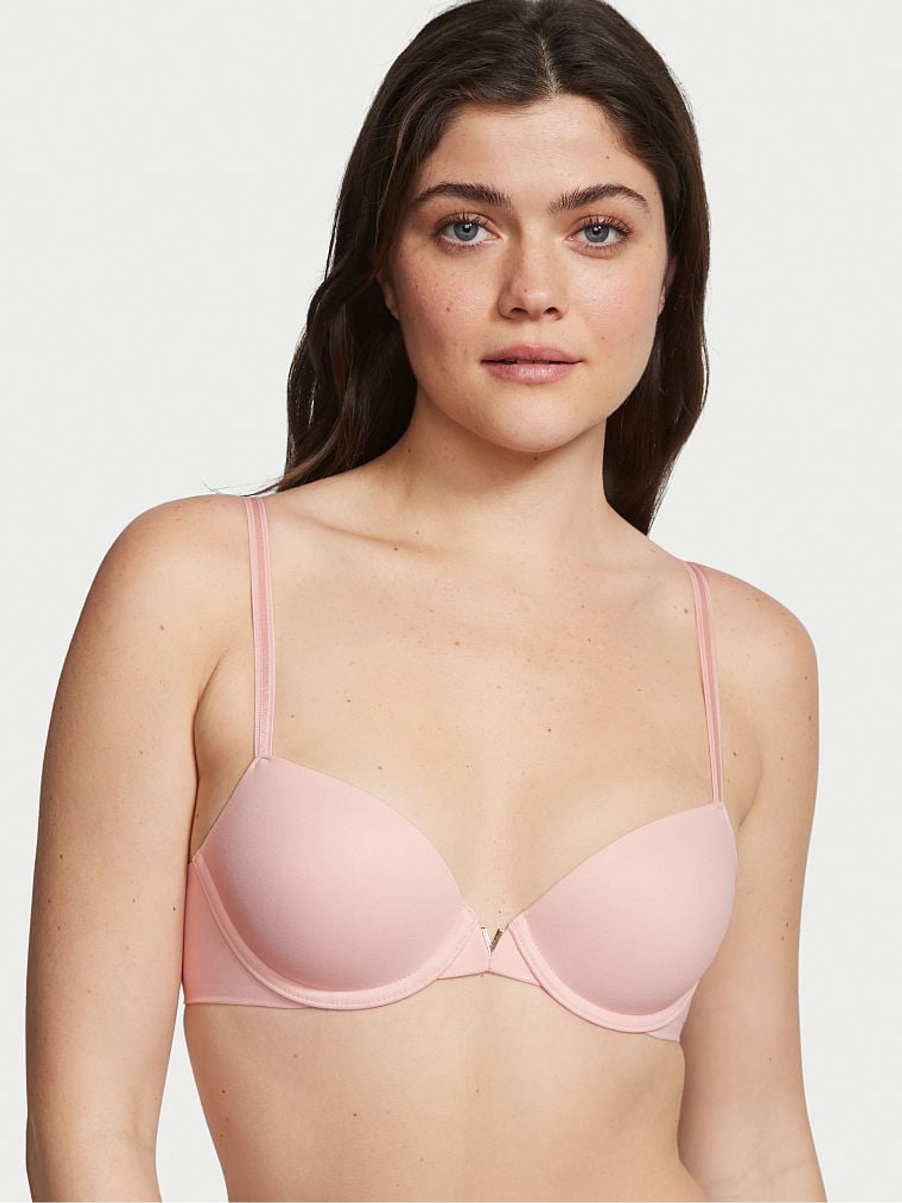 Rose Pink Lightly Lined Demi Bra - Image 1 of 3
