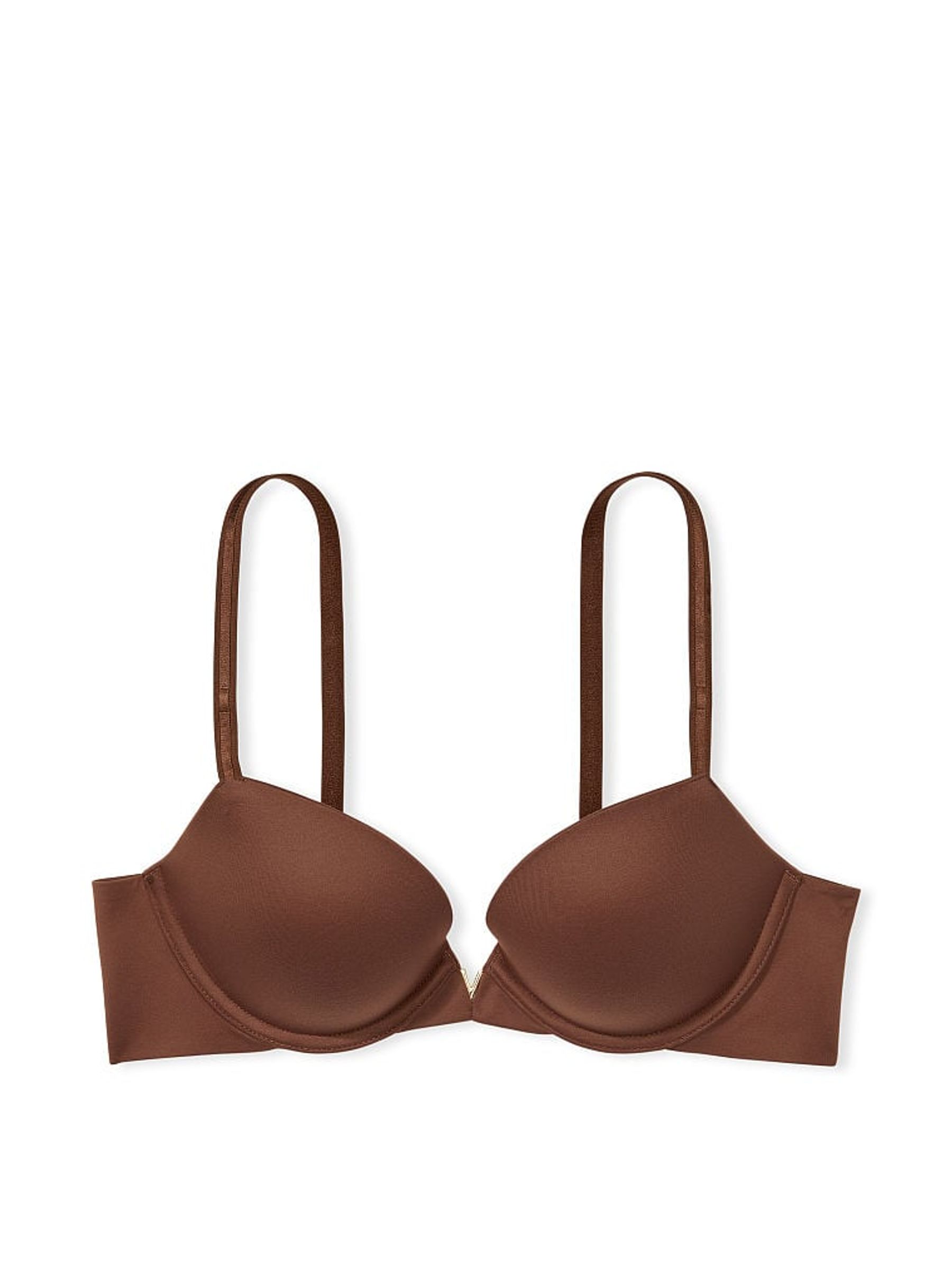 Dark Roast Brown Smooth Push Up Bra - Image 3 of 3