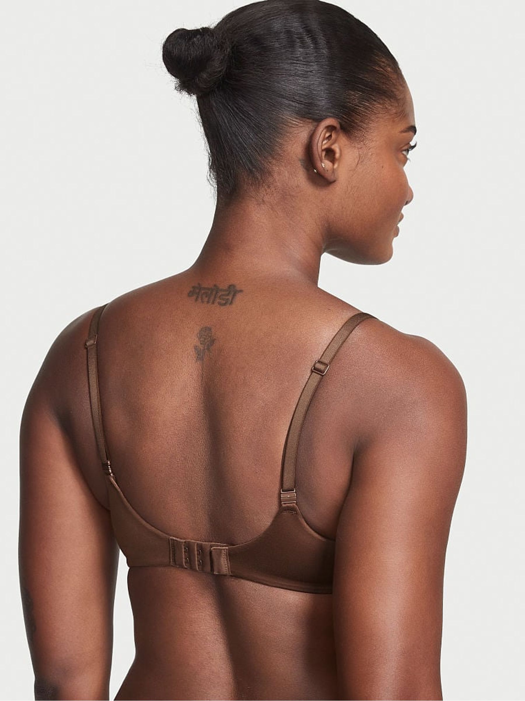 Dark Roast Nude Smooth Demi Bra - Image 2 of 4