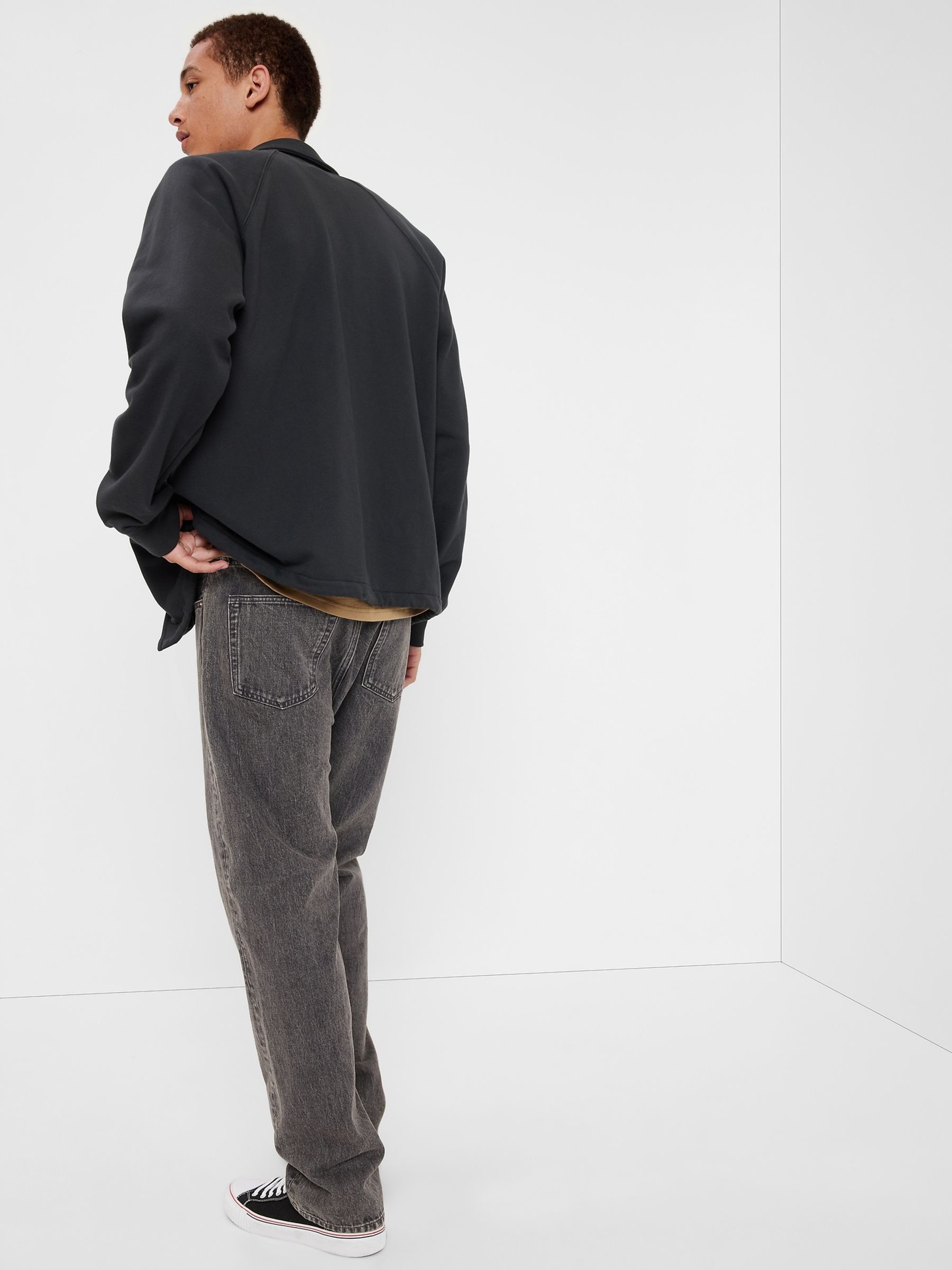 Grey 90s Original Organic Straight Jeans - Image 2 of 4