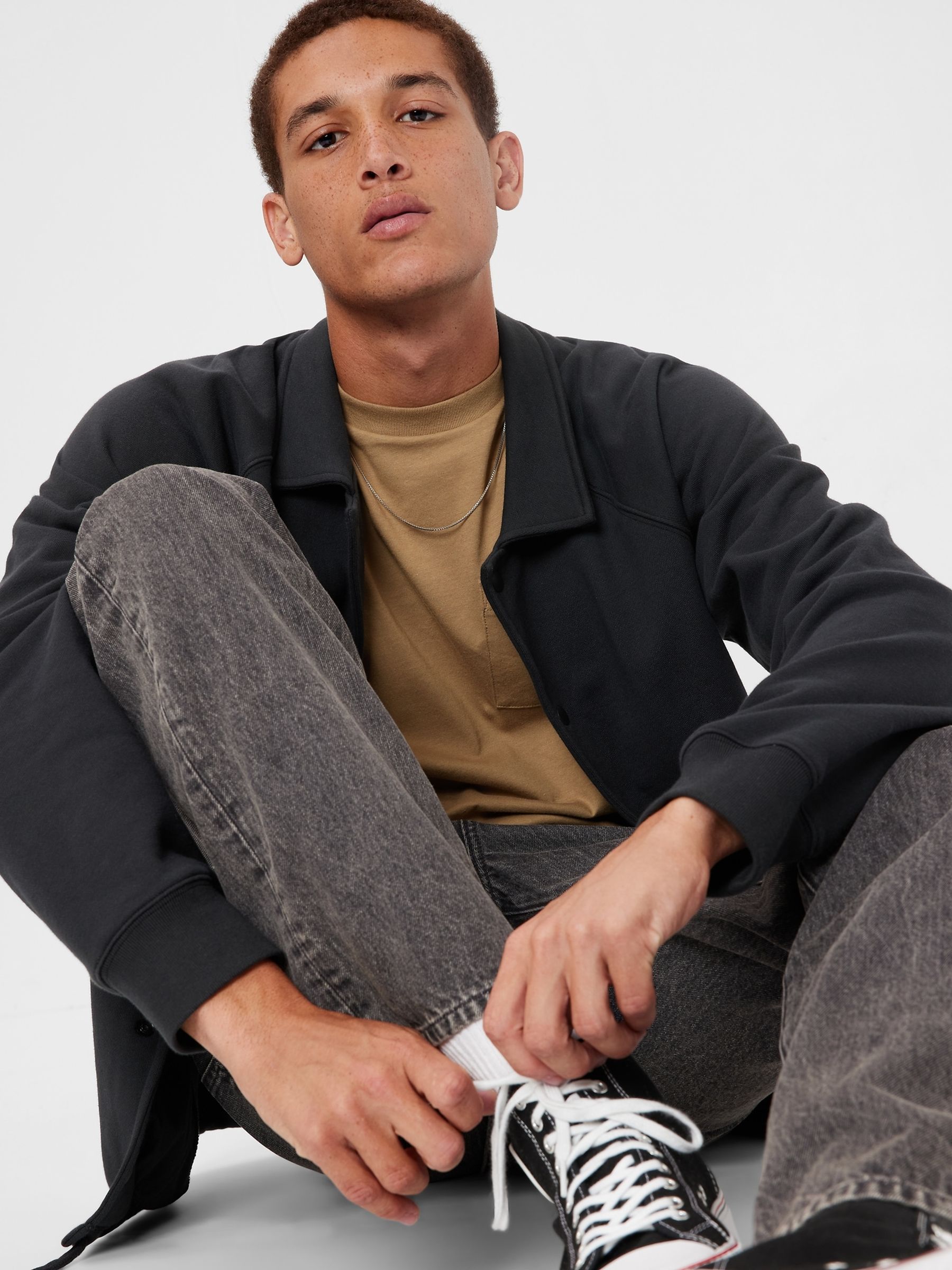 Grey 90s Original Organic Straight Jeans - Image 3 of 4