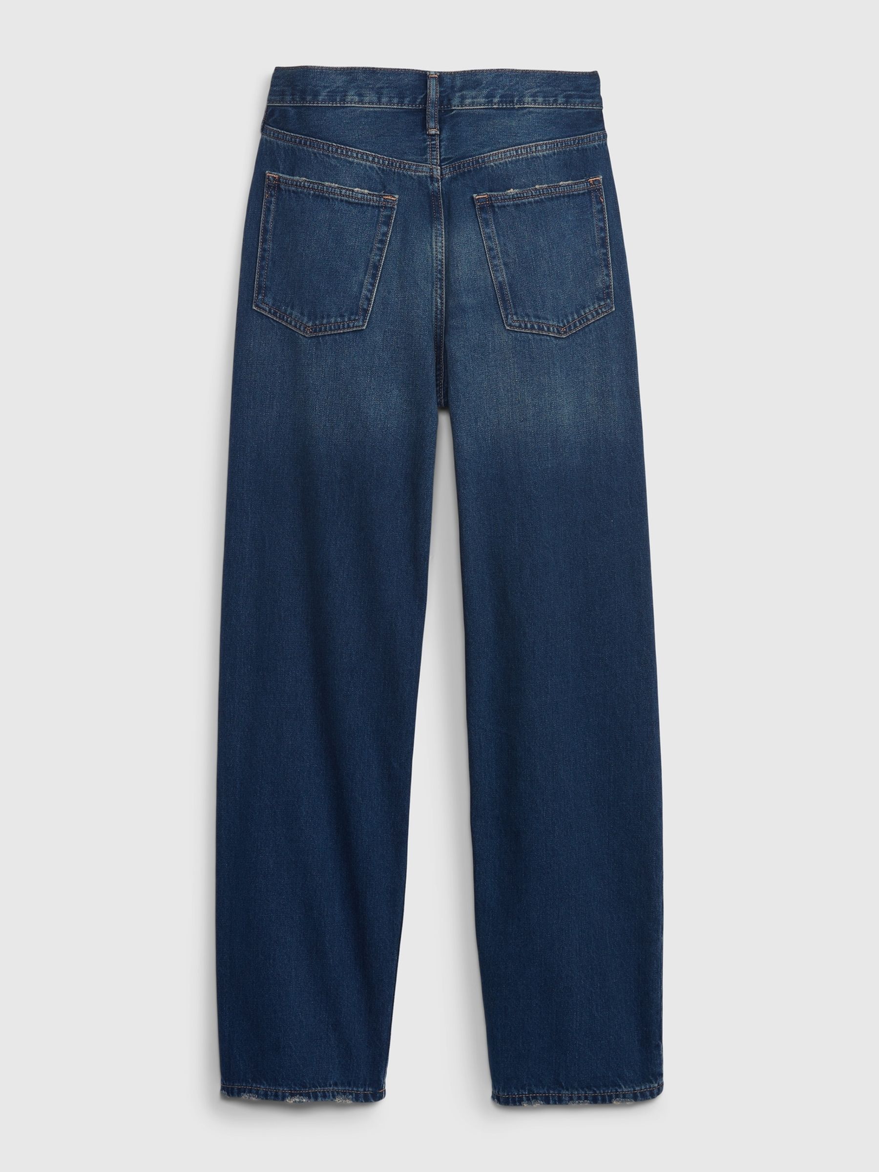 Dark Wash Blue Teen Original Fit Jeans - Image 4 of 5