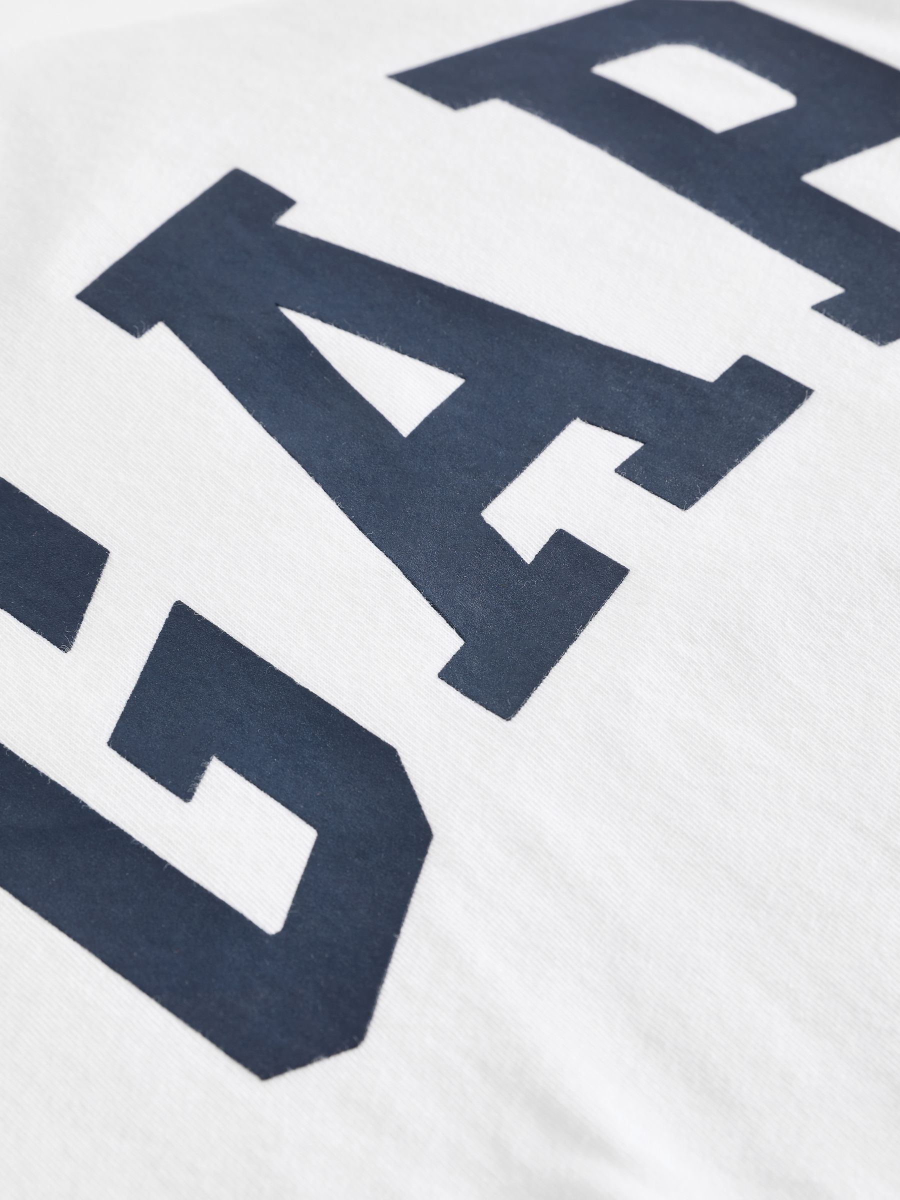 White Logo Short Sleeve Crew Neck T-Shirt - Image 7 of 7