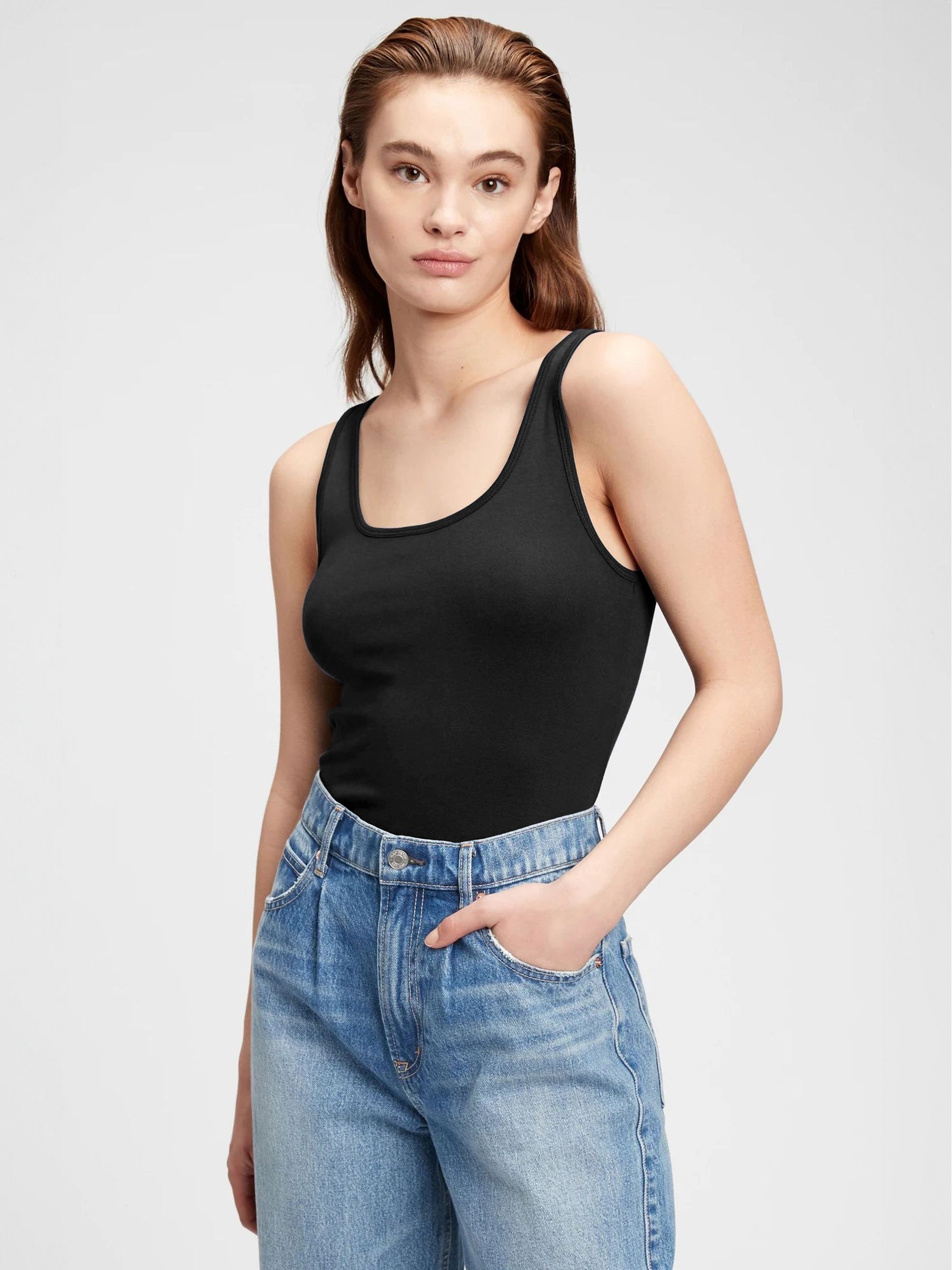 Black Modern Vest - Image 2 of 4