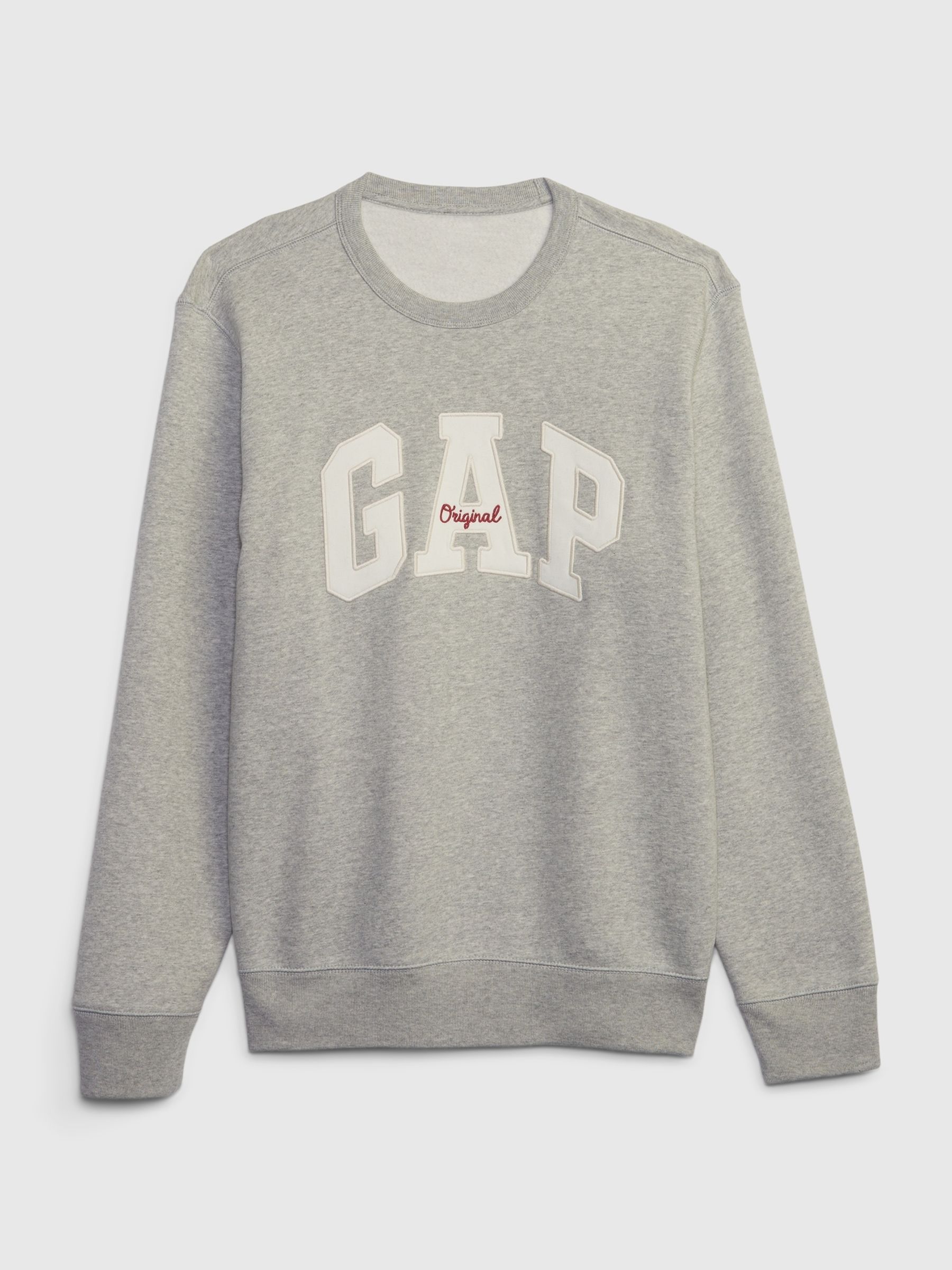 Grey Original Logo Crew Neck Jumper - Image 6 of 6