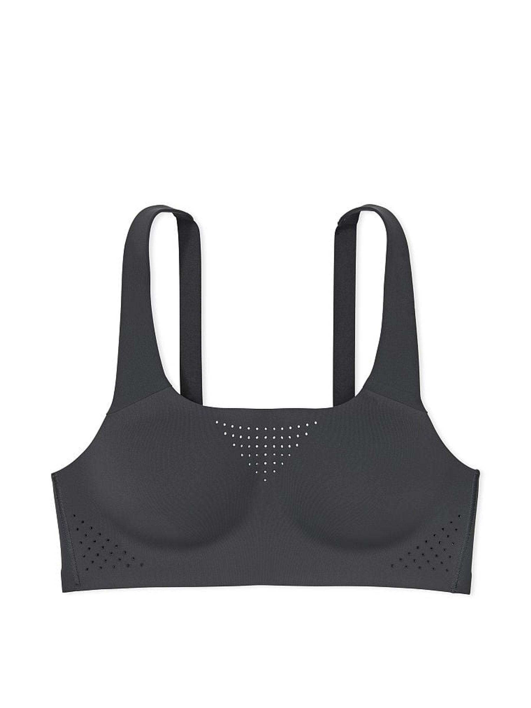 Grey Onyx Back Close Featherweight Max High Support Sports Bra - Image 3 of 4
