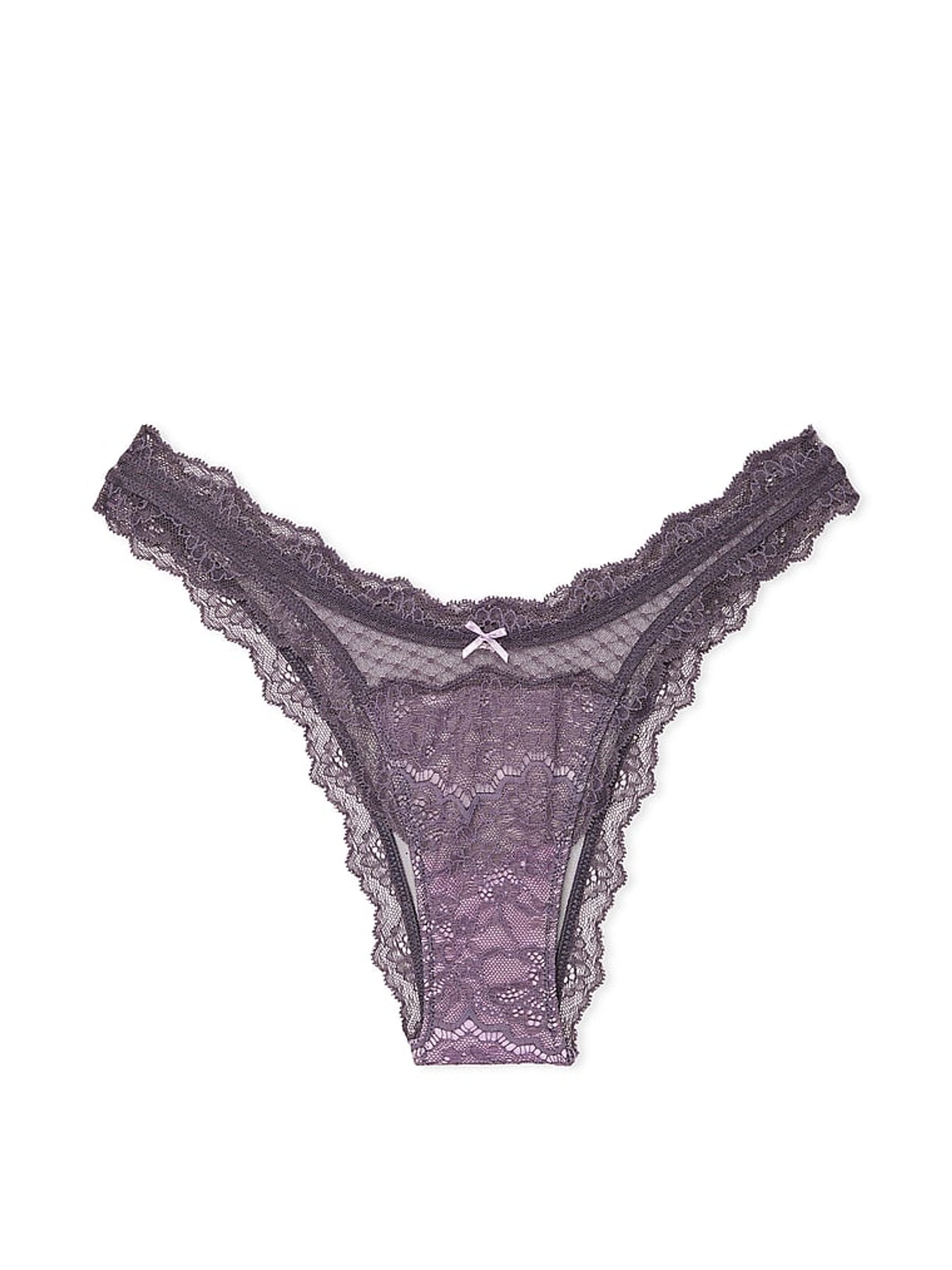 Tornado Purple Brazilian Lace Knickers - Image 3 of 3