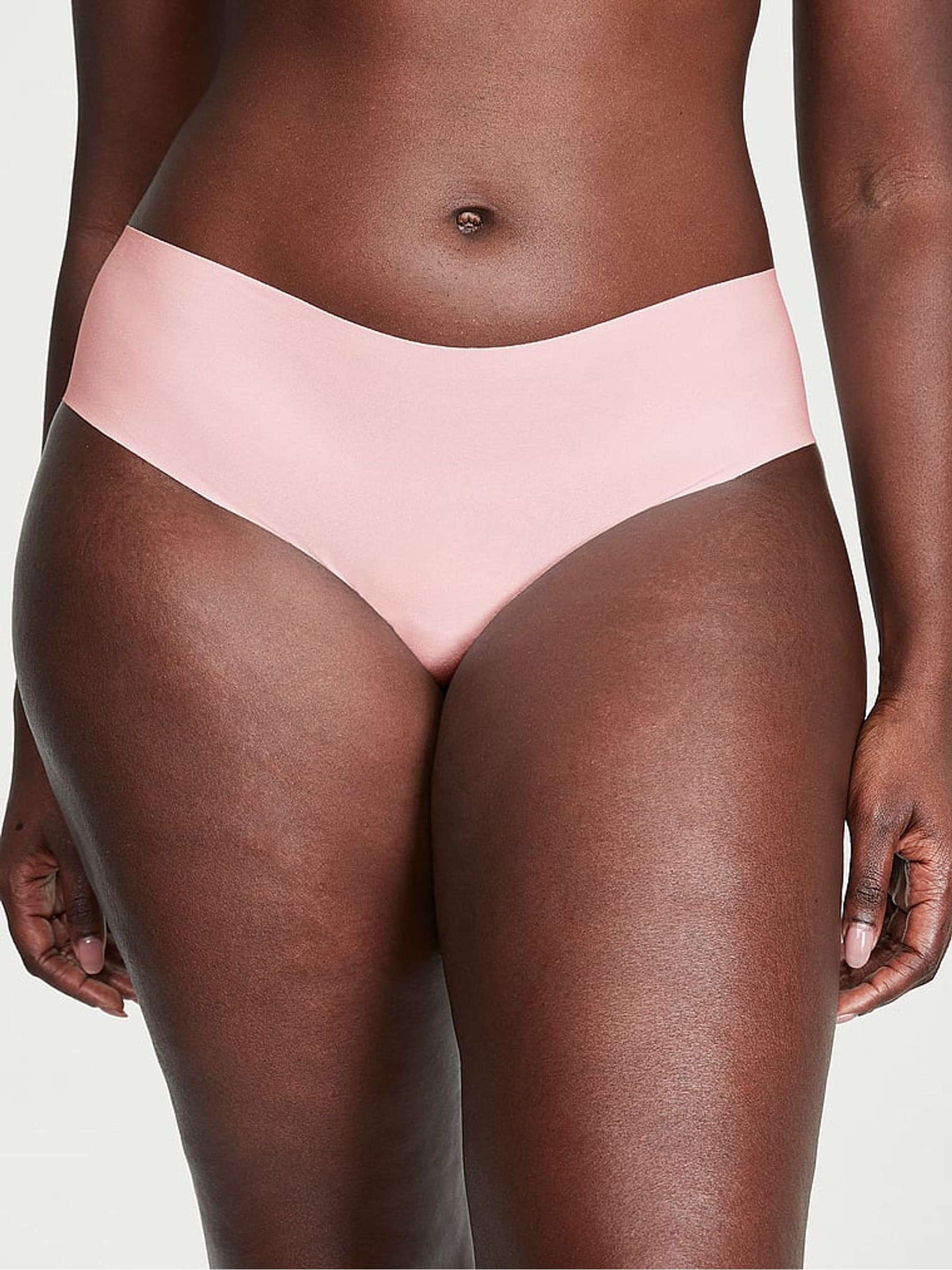 Pretty Blossom Pink Heart Lace Cheeky Knickers - Image 1 of 1