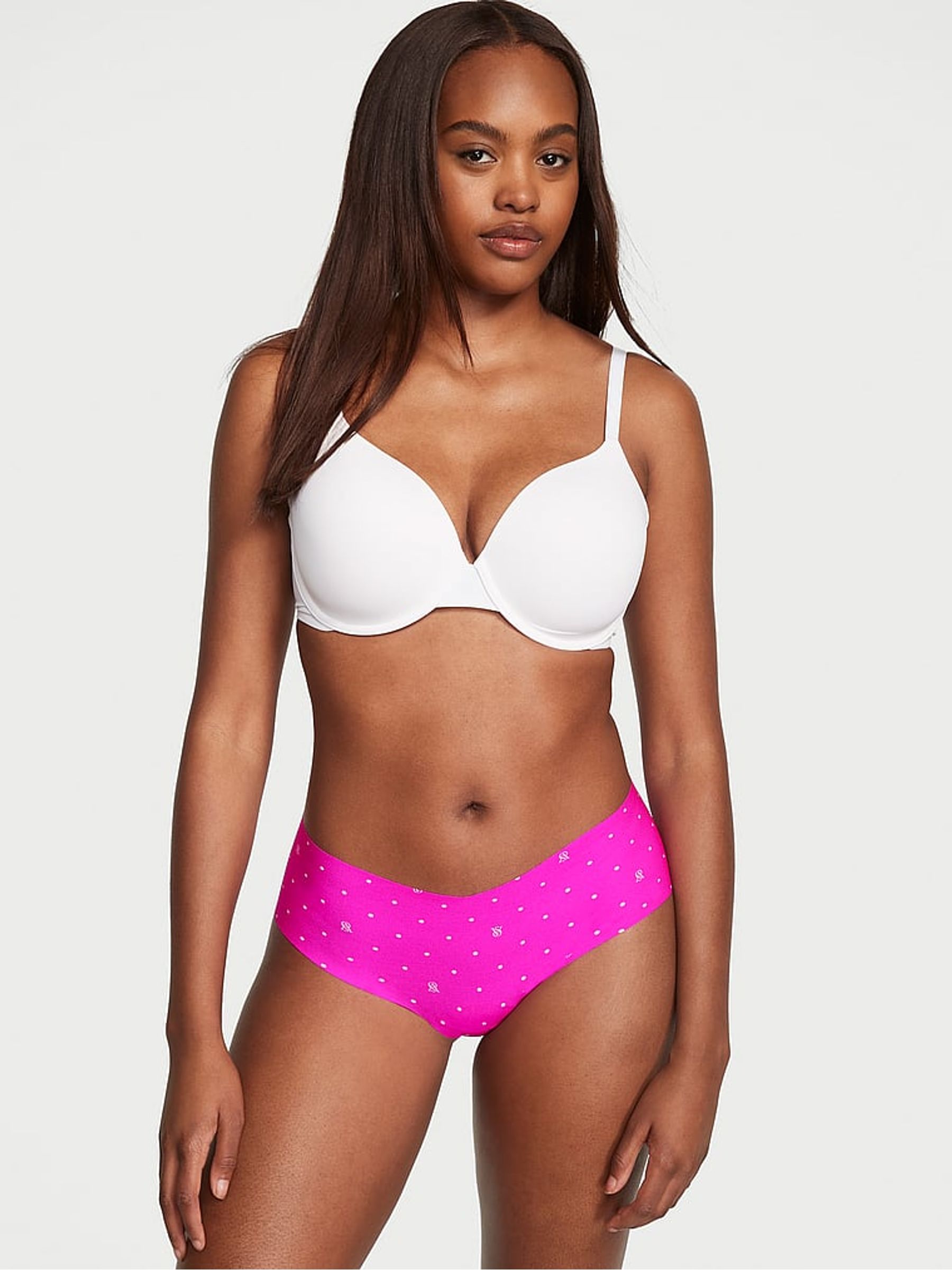 Bali Orchid Pink Dot Cheeky Knickers - Image 1 of 3