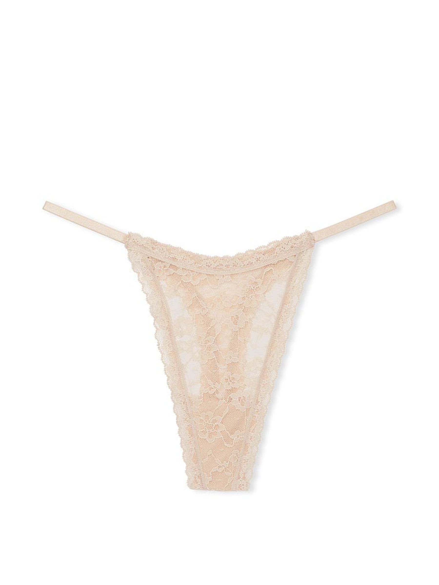 Marzipan Nude Thong Knickers - Image 3 of 3
