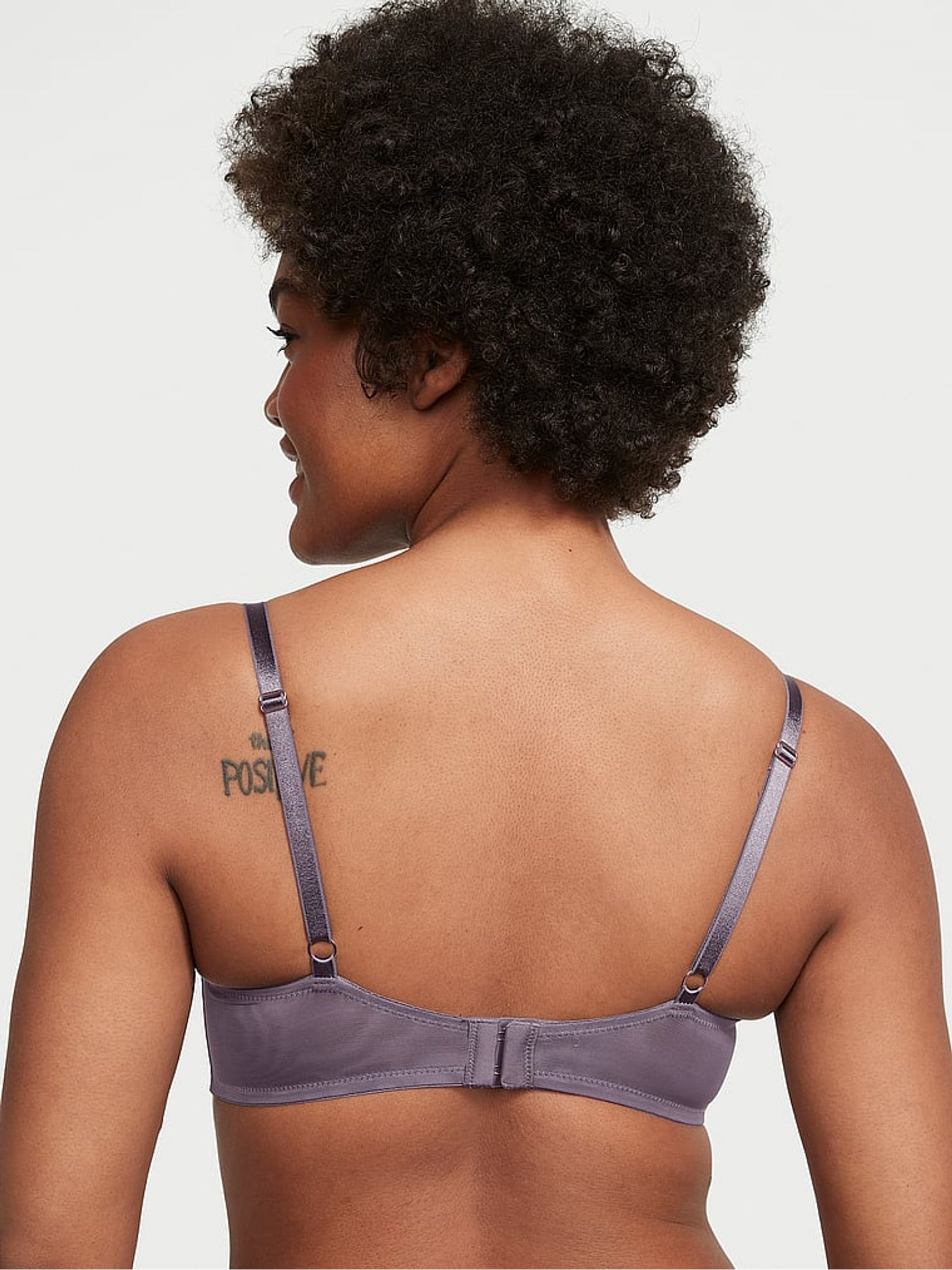 Tornado Purple Lace Lightly Lined Demi Bra - Image 2 of 4
