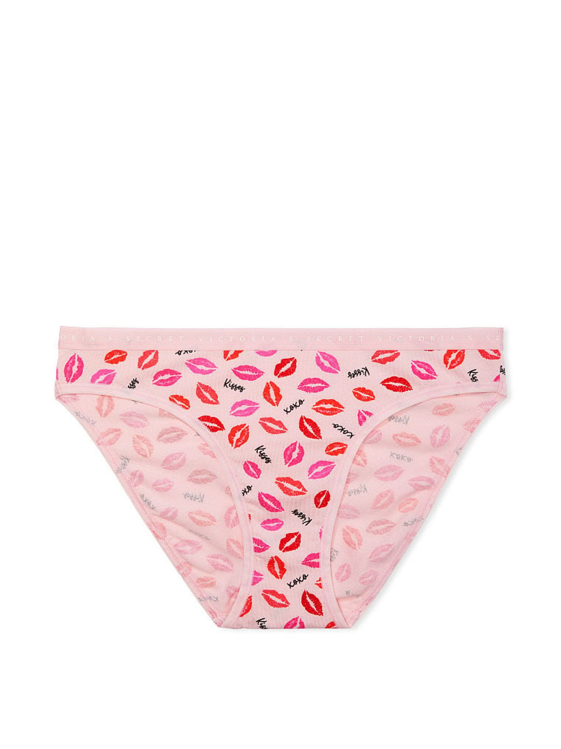 Pretty Blossom Kiss Pink Printed Bikini Knickers - Image 3 of 3