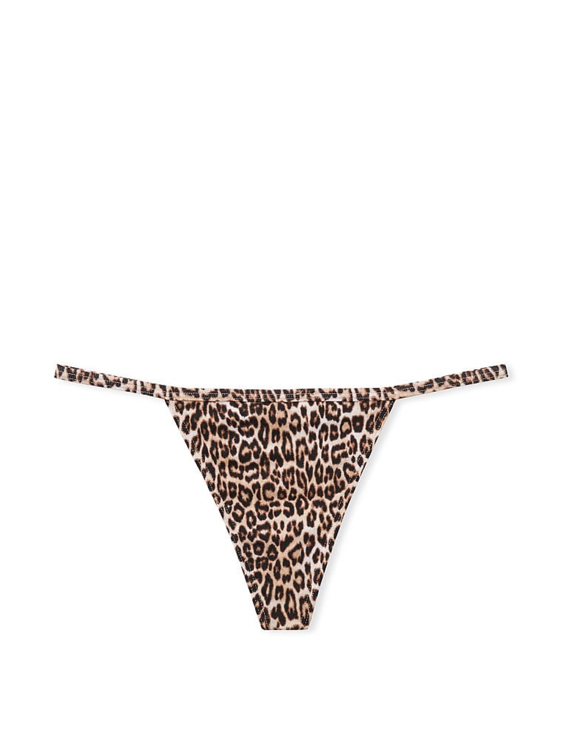 Marzipan Leopard Print G String Knickers - Image 3 of 3