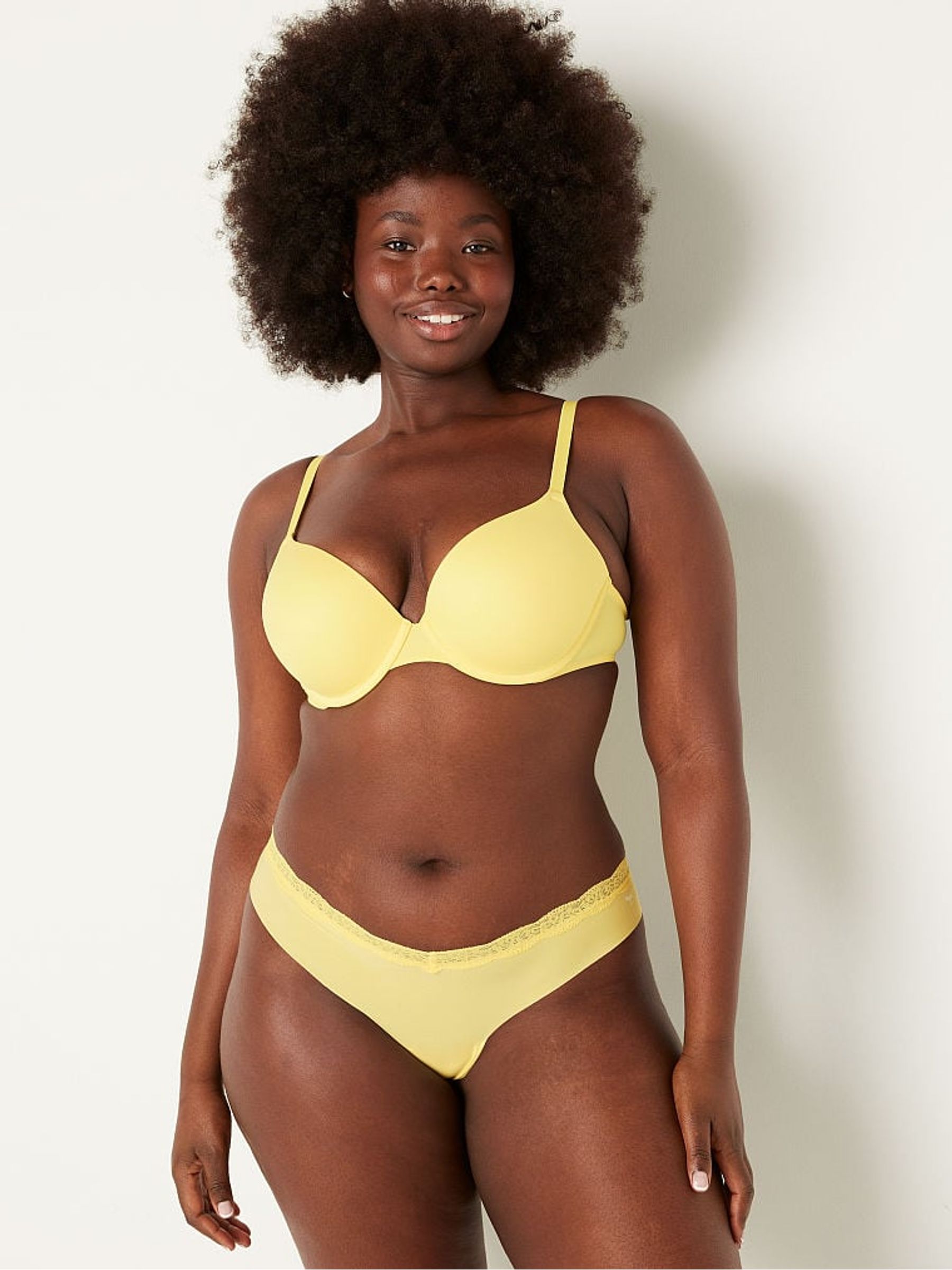 Yellow Tulip Smooth Push Up Bra - Image 1 of 5