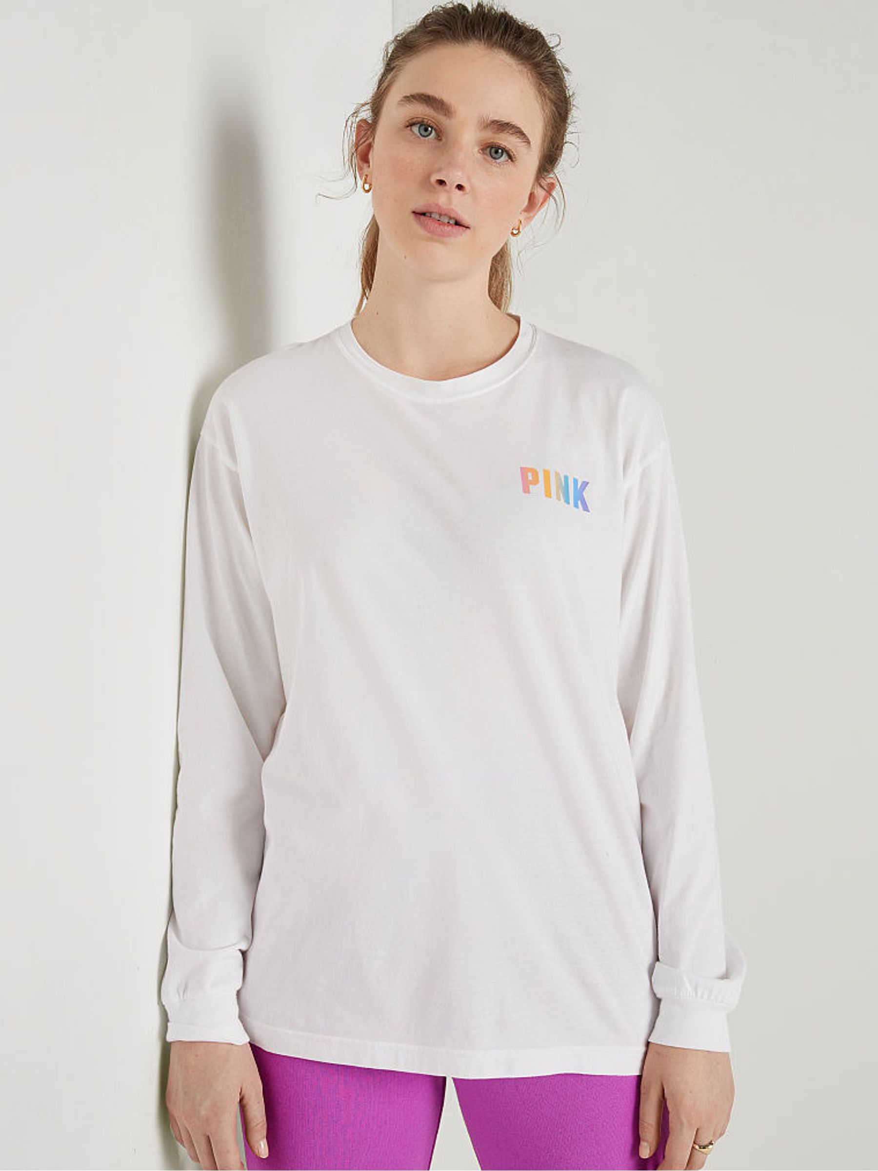Optic White Long Sleeve T-Shirt - Image 1 of 6