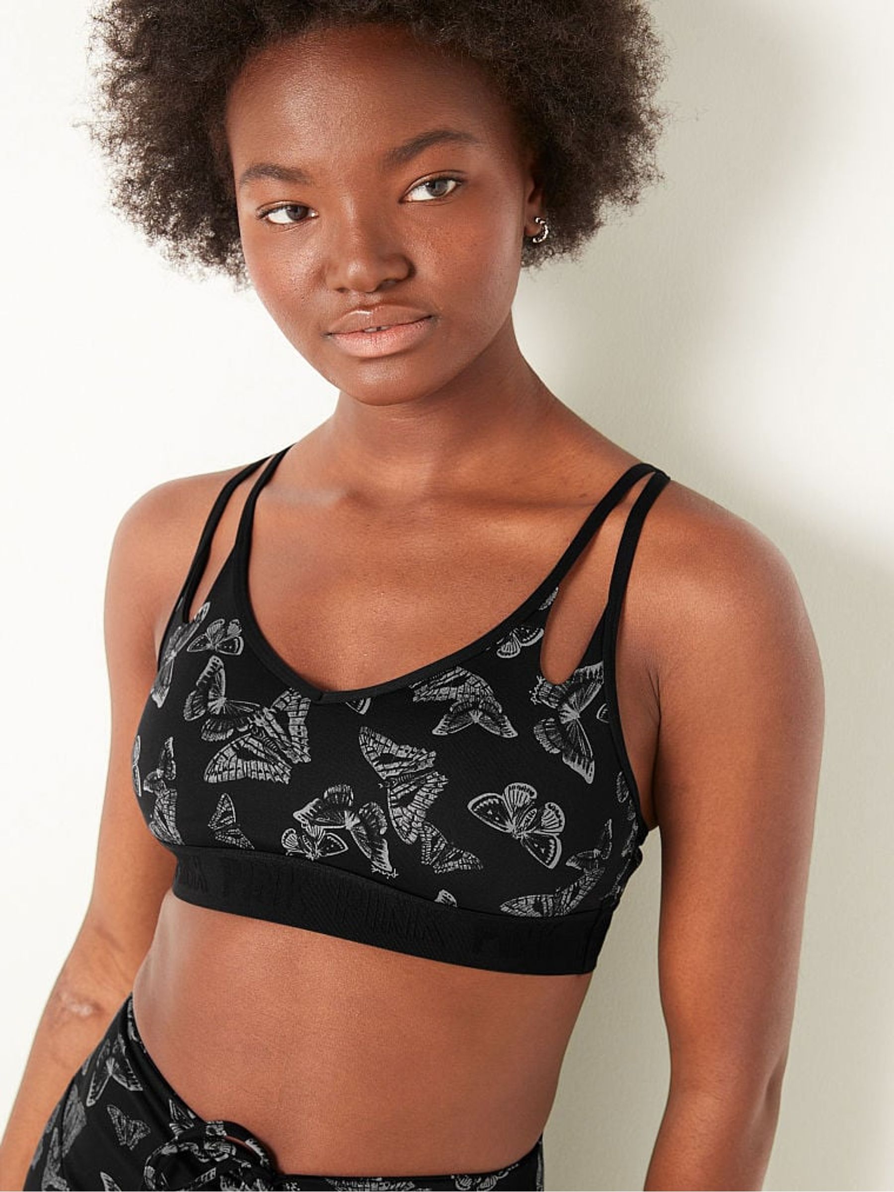 Black Ultimate Strappy back Lightly Lined Bra - Image 3 of 4