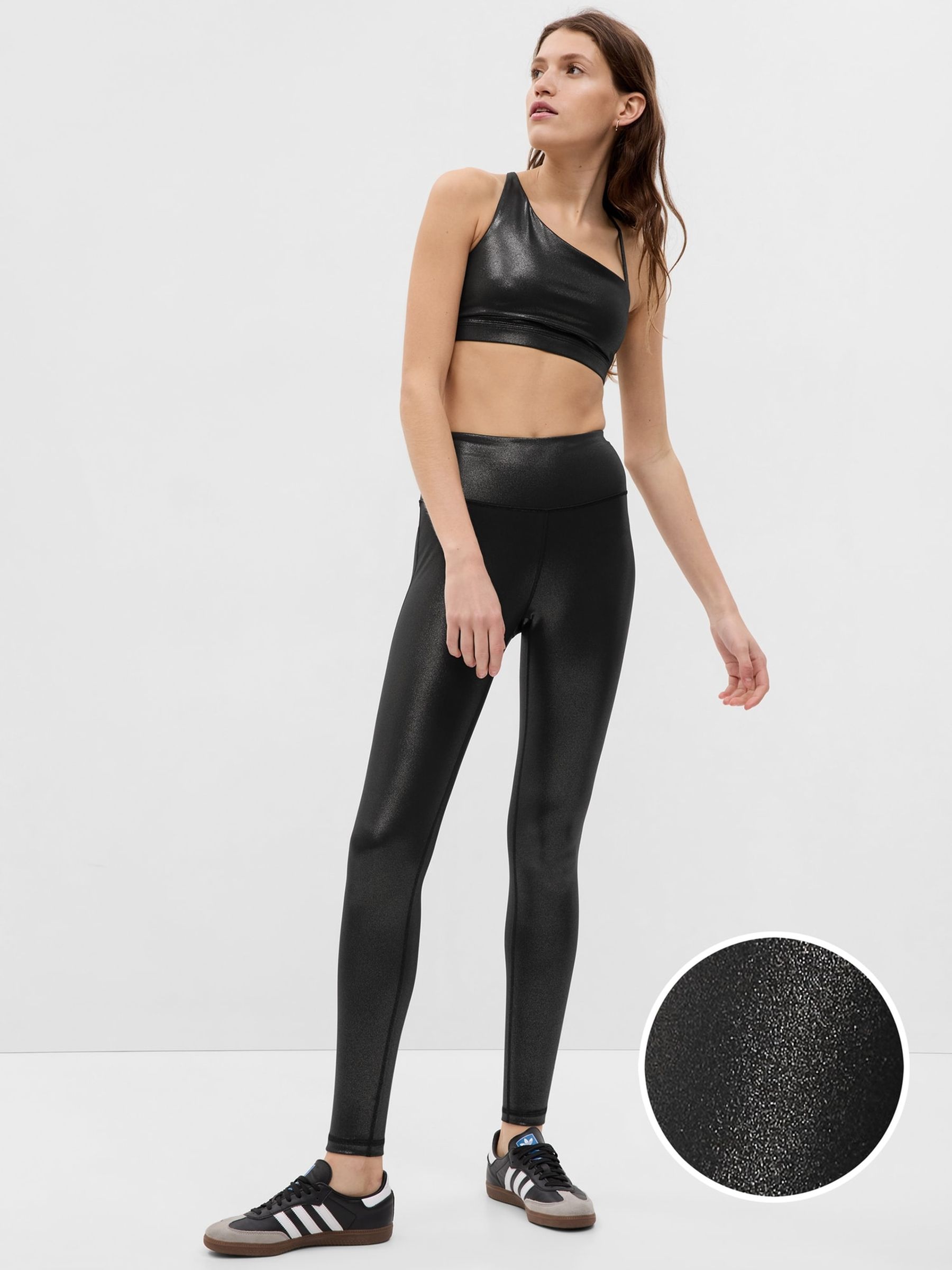 Black Power Full Length Leggings - Image 1 of 1