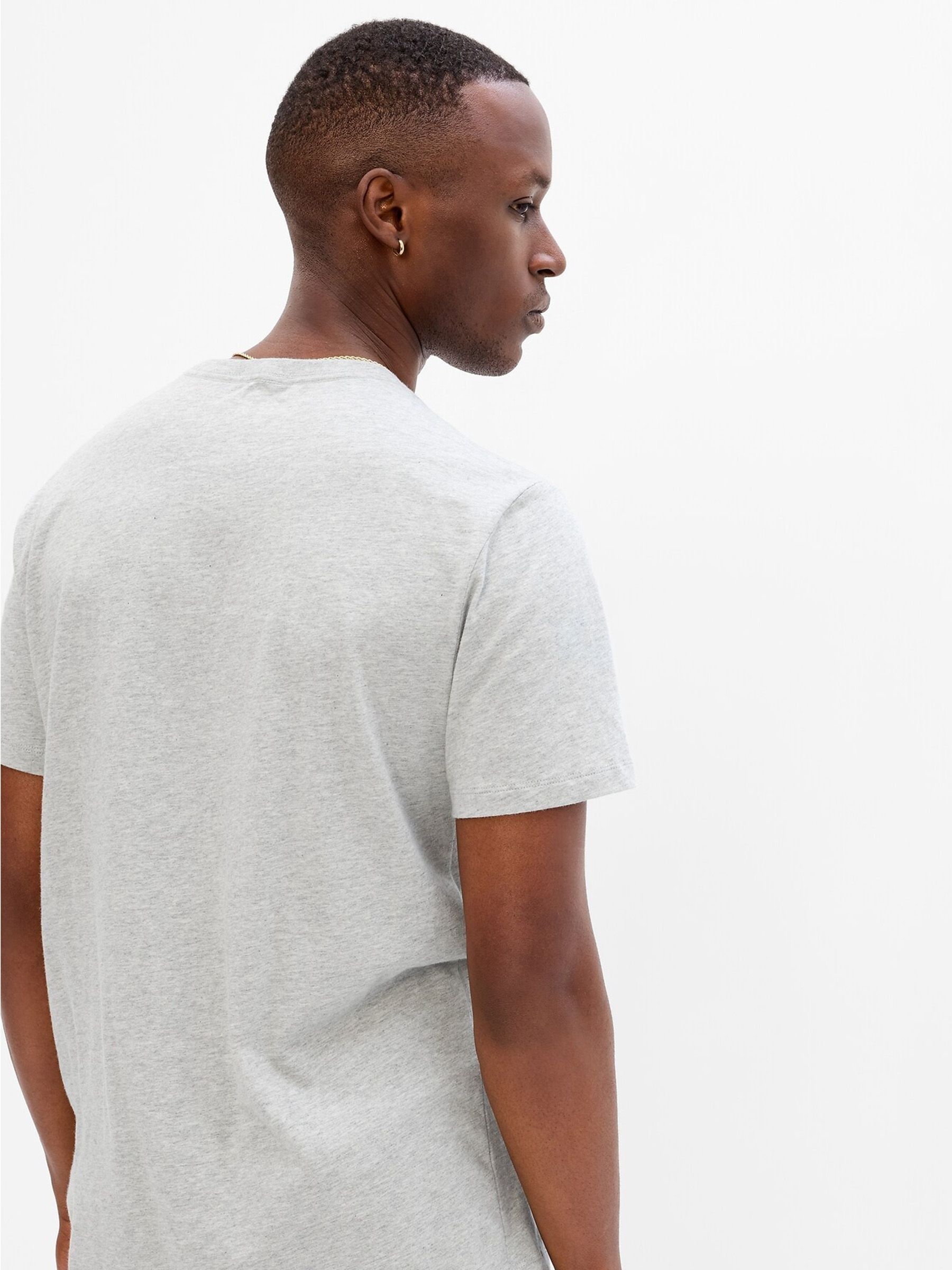 Grey Disney Mickey Mouse Logo Short Sleeve Crewneck T-Shirt - Image 2 of 4