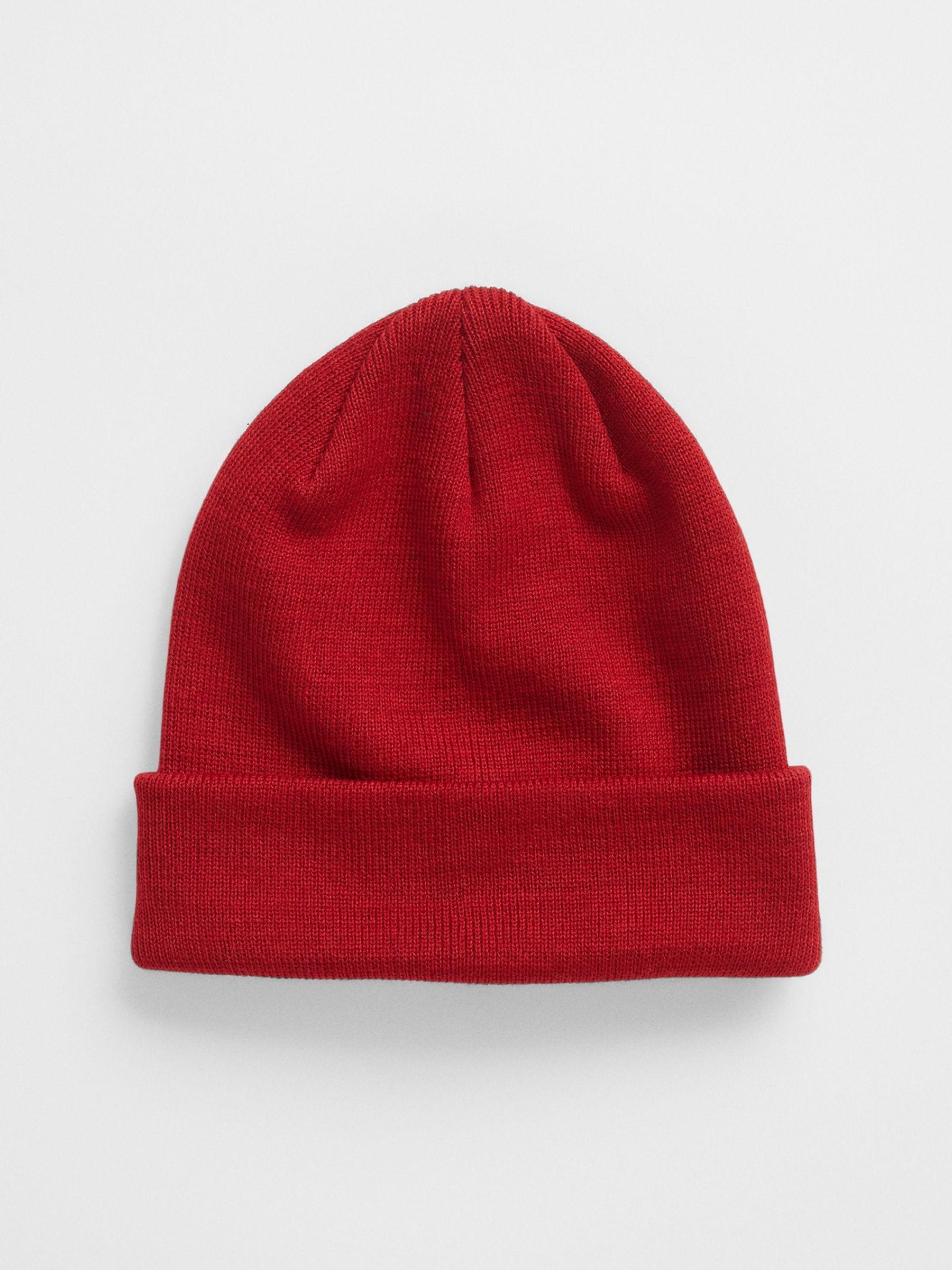 Red Beanie Hat - Image 1 of 1