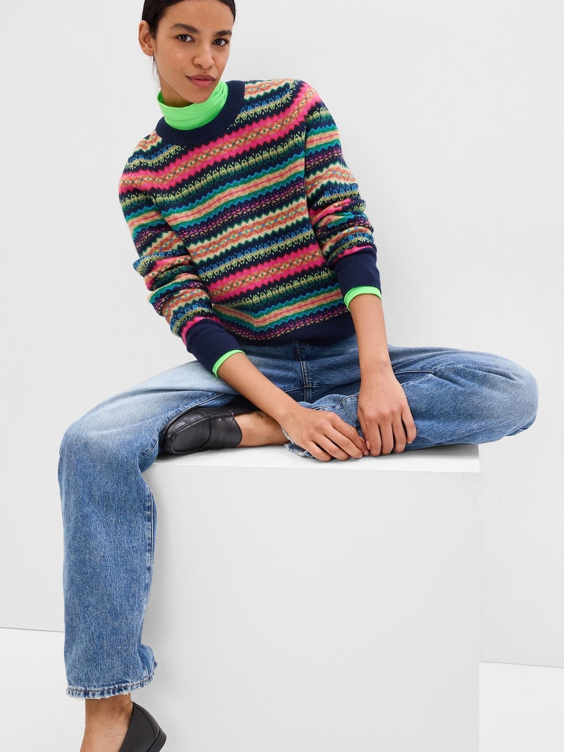 CashSoft Fair Isle Jumper - Image 1 of 3