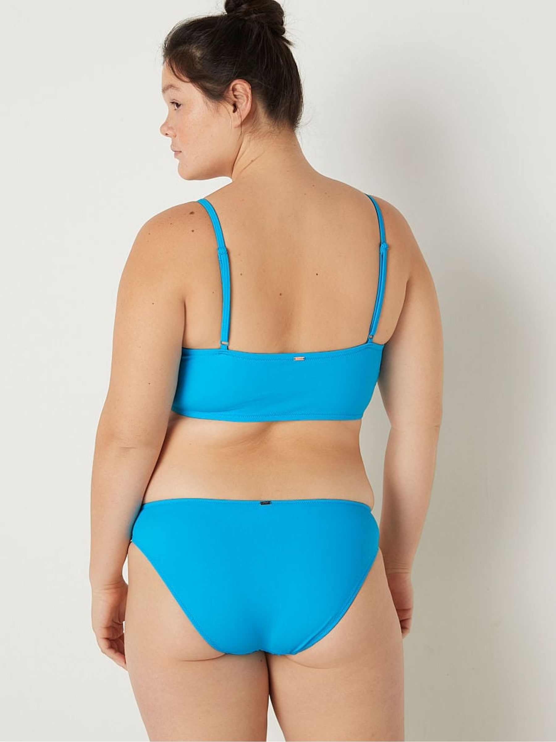 Bright Marine Blue Cutout Bikini Top - Image 3 of 4