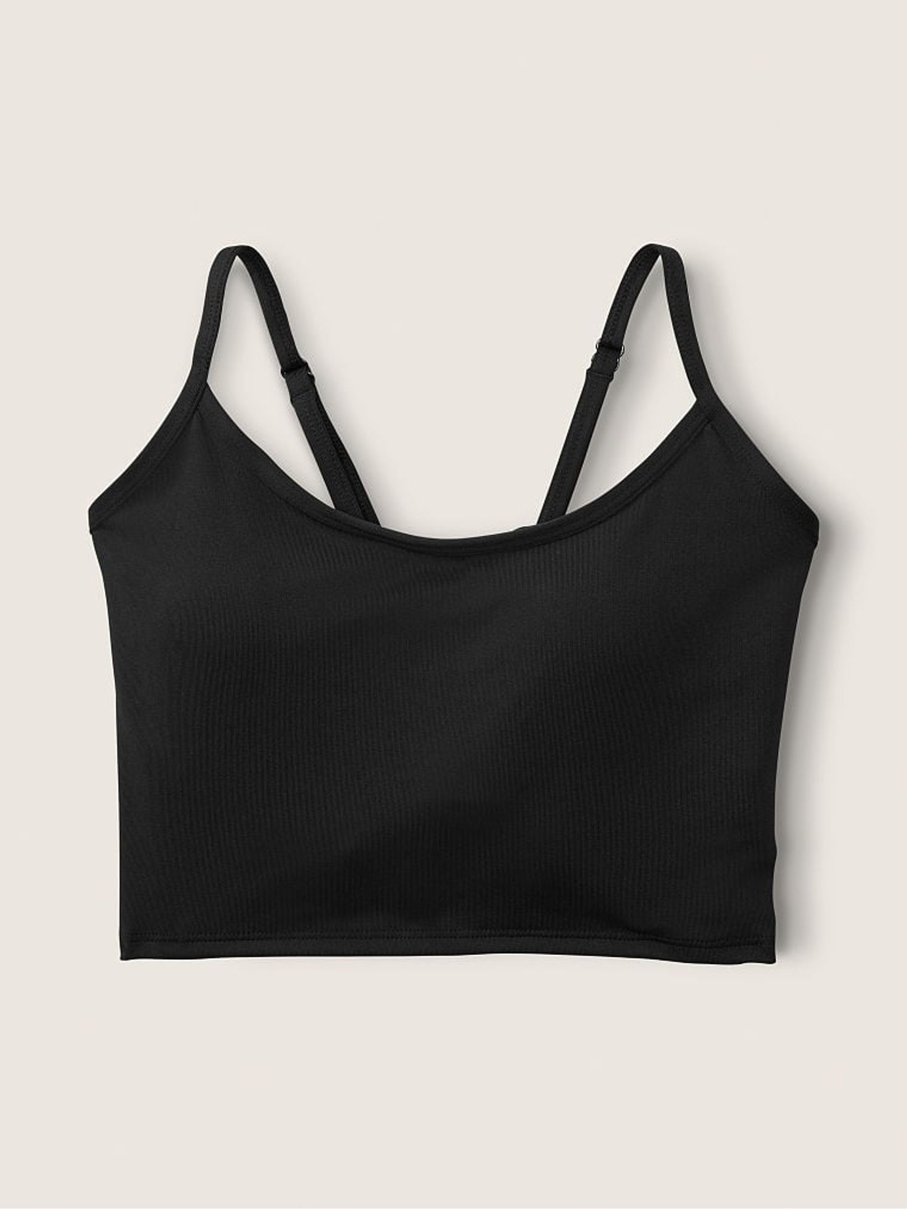 Pure Black Ultimate Lightly Lined Twist Back Sports Bra - Image 4 of 5