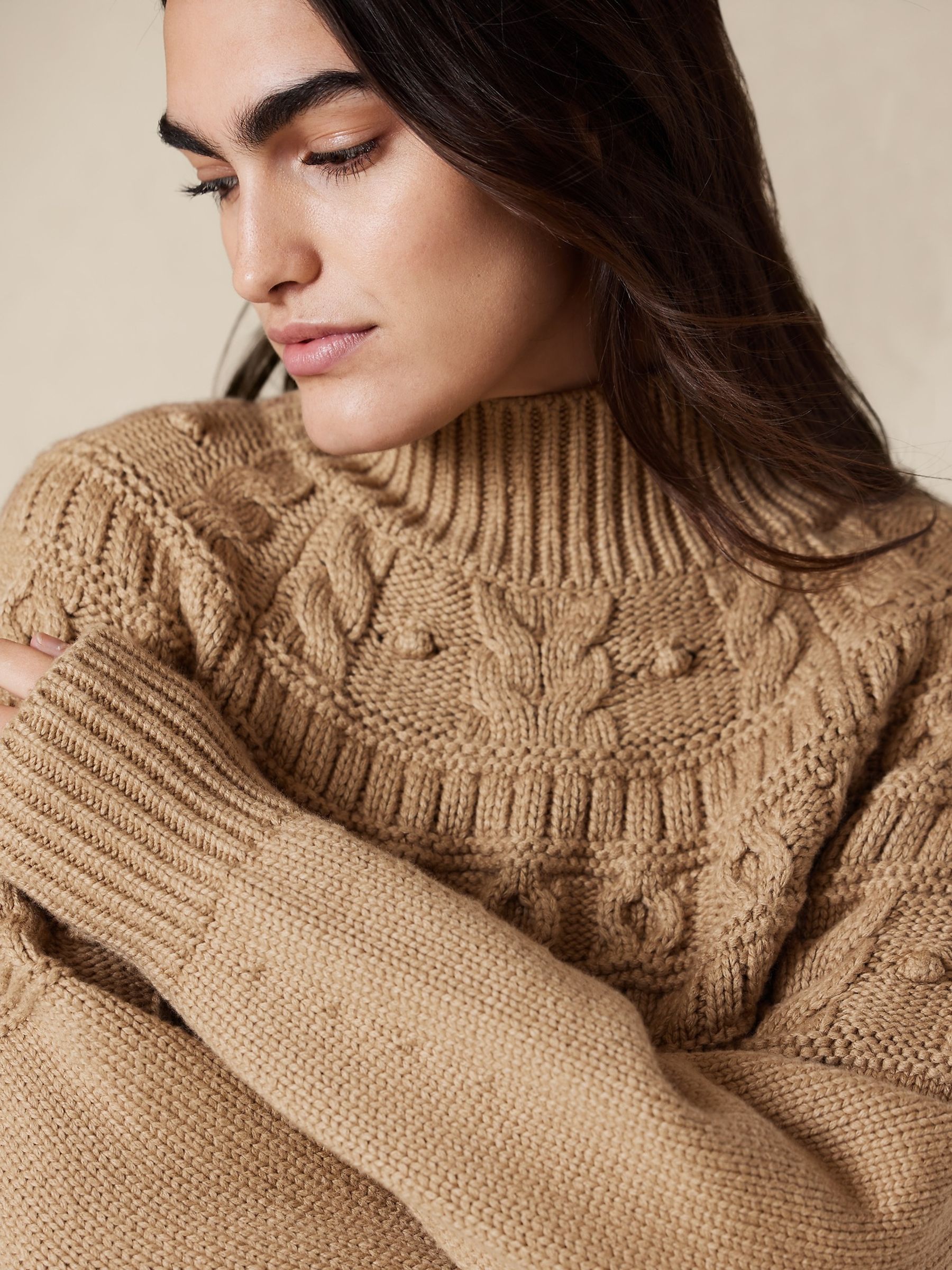 Banana Republic Beige Couronne Jumper - Image 4 of 4