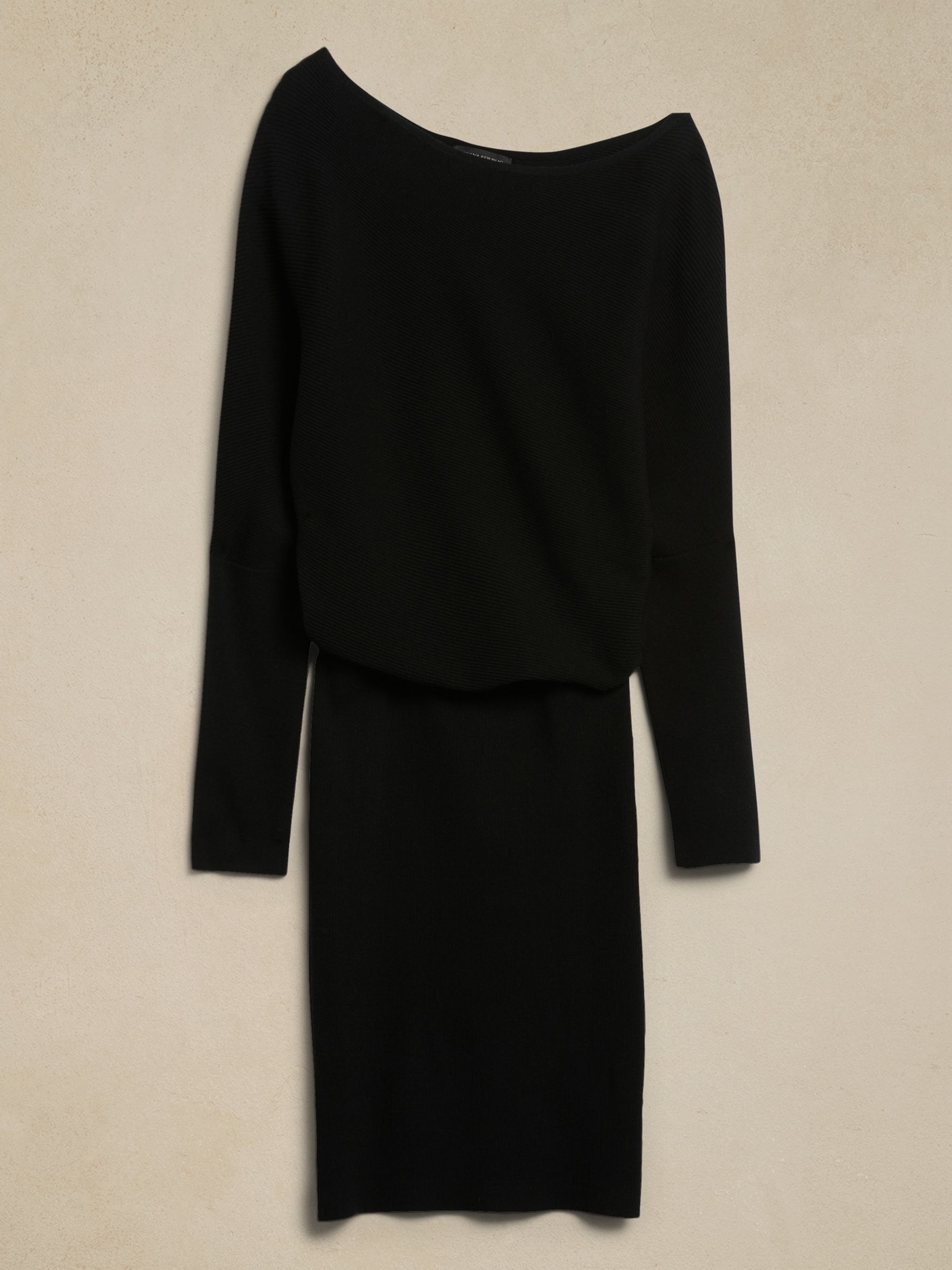 Banana Republic Black Colleta Off-Shoulder Dress - Image 4 of 4