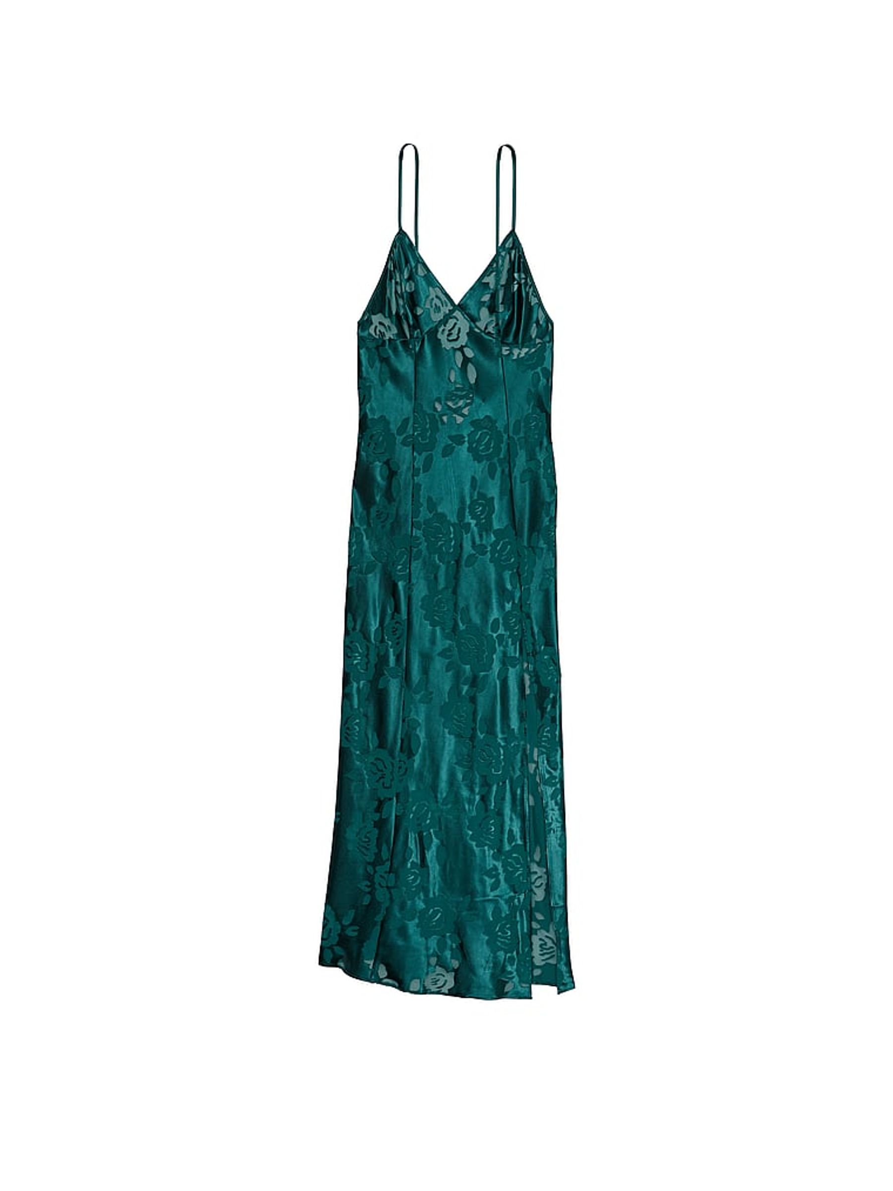 Black Ivy Green Archive Burnout Slip Dress - Image 3 of 3