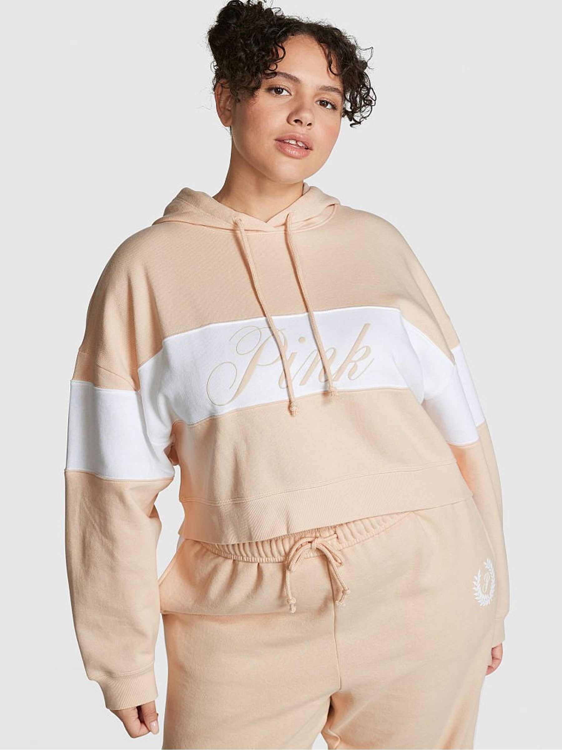Canvas Cream Fleece Hoodie - Image 1 of 3