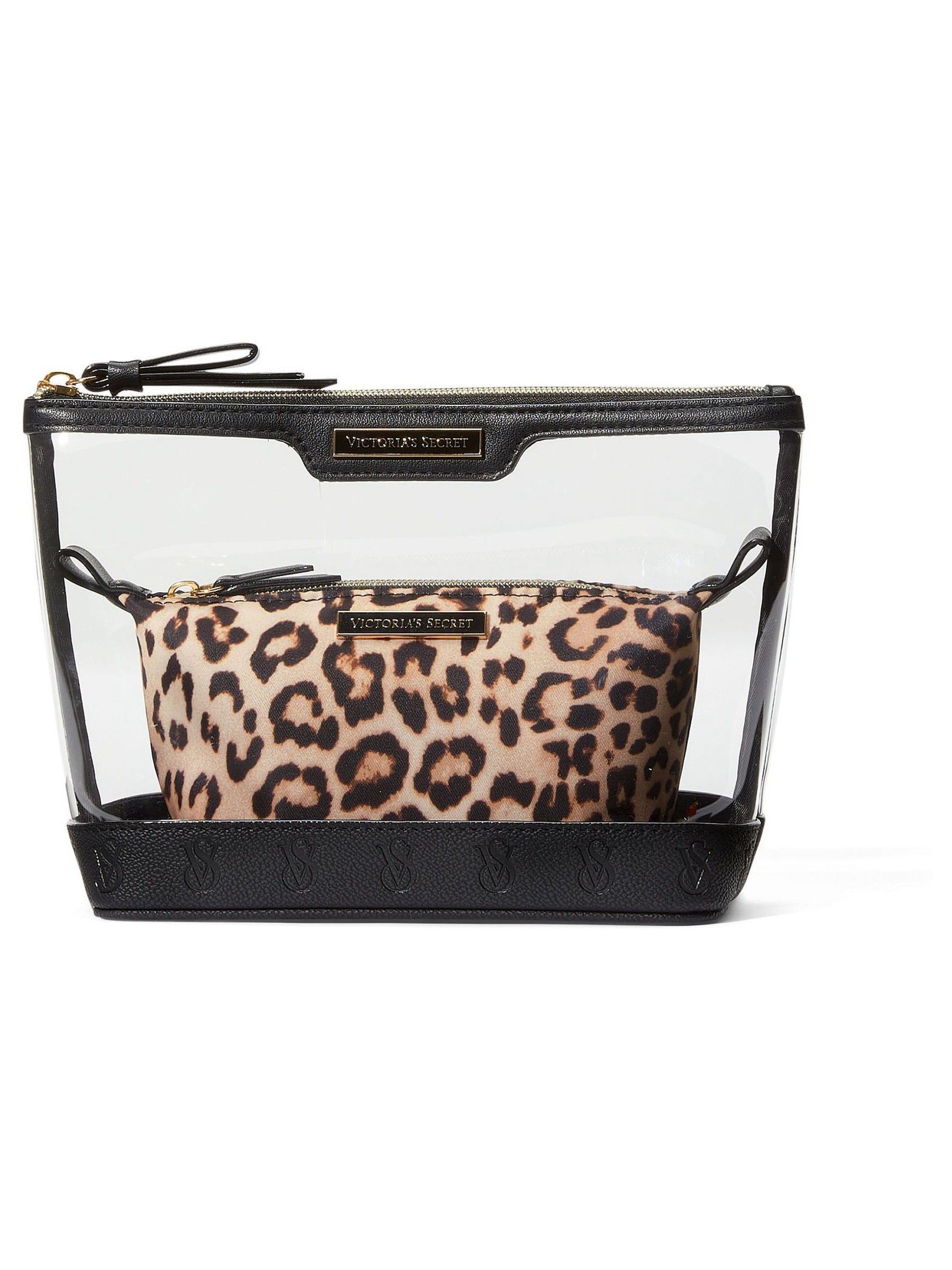 Luxe Leopard Brown AM/PM Makeup Bag Duo - Image 2 of 4
