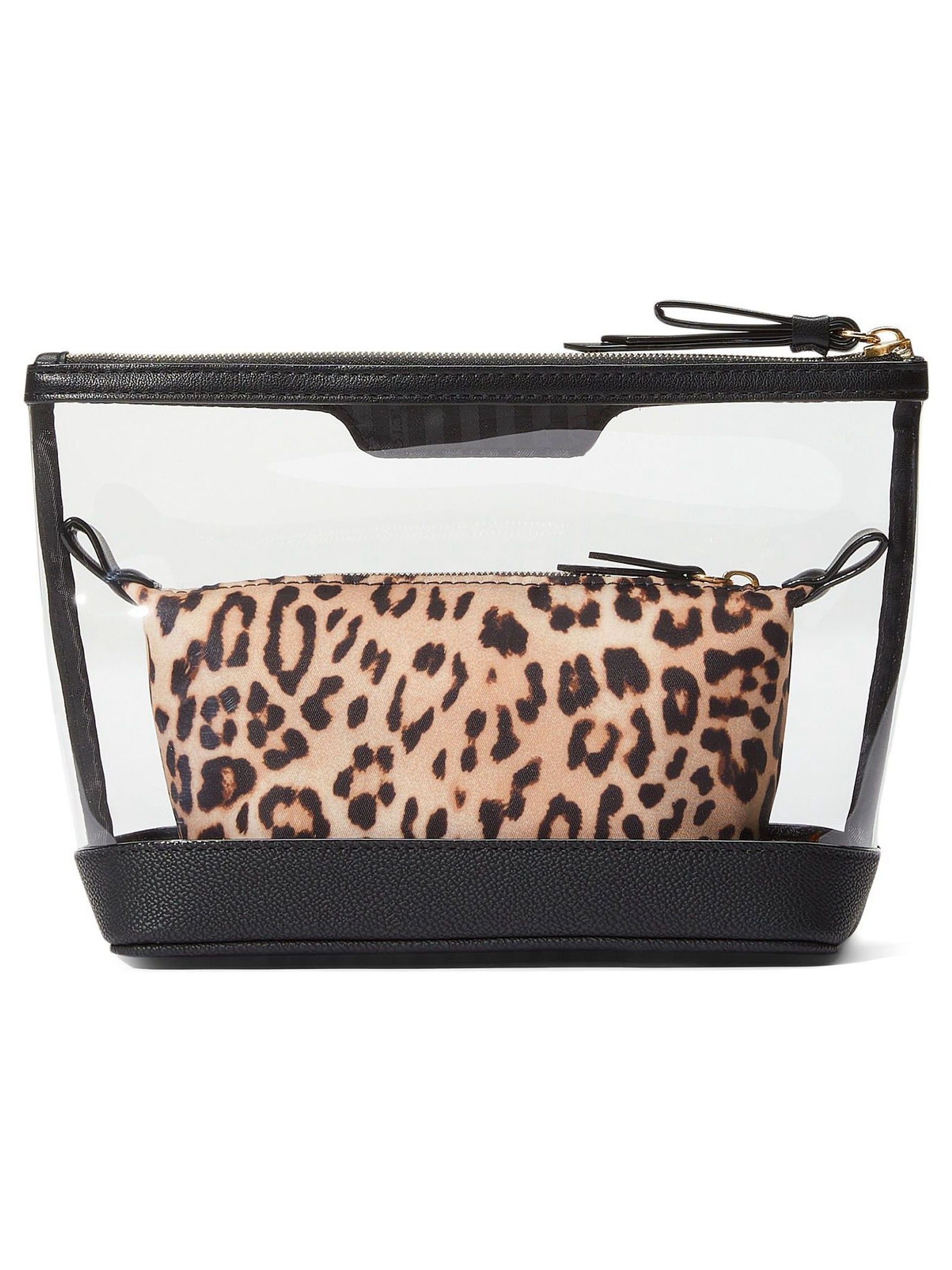 Luxe Leopard Brown AM/PM Makeup Bag Duo - Image 3 of 4