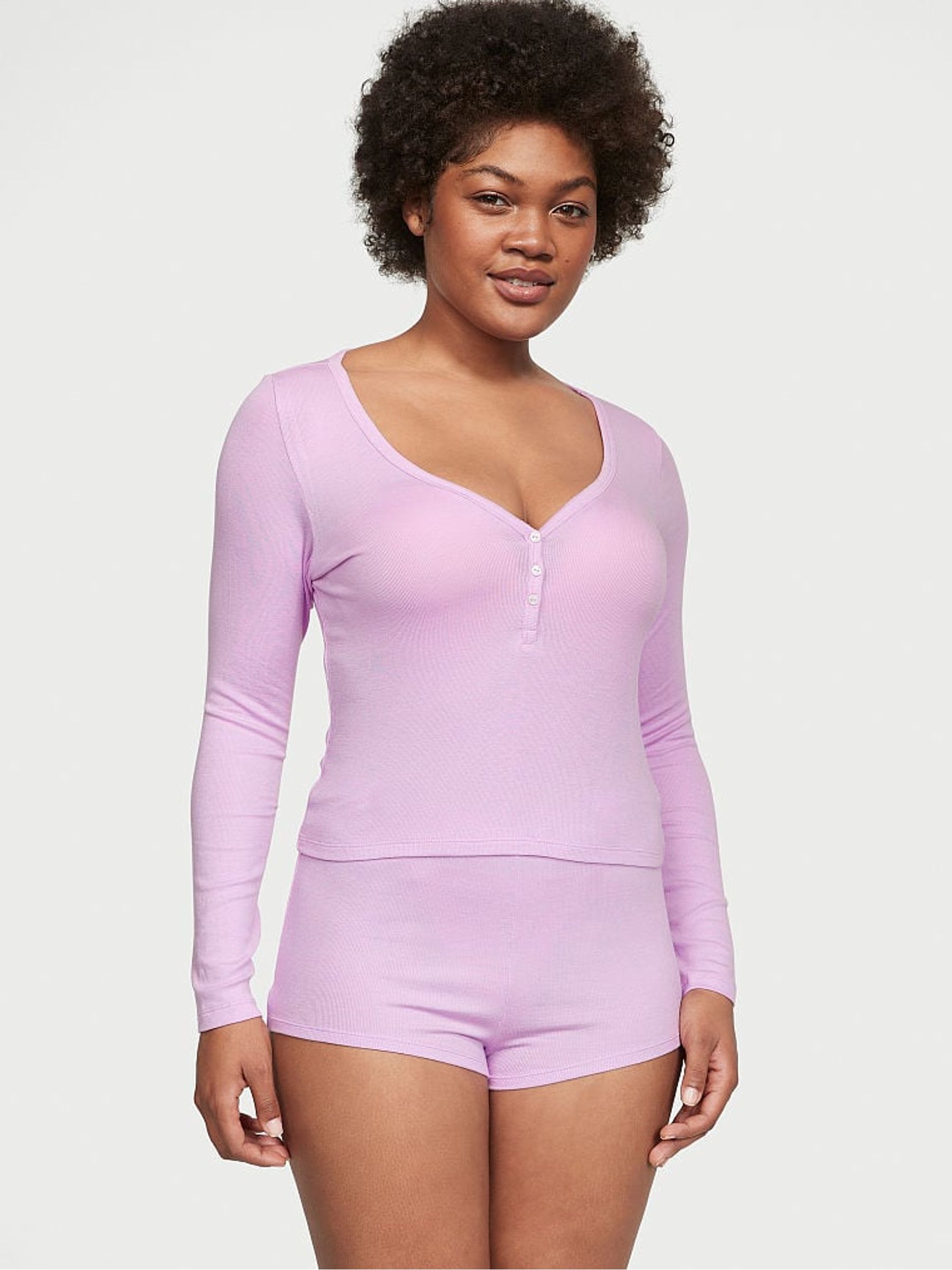 Violet Sugar Purple Modal Short Pyjamas - Image 1 of 3