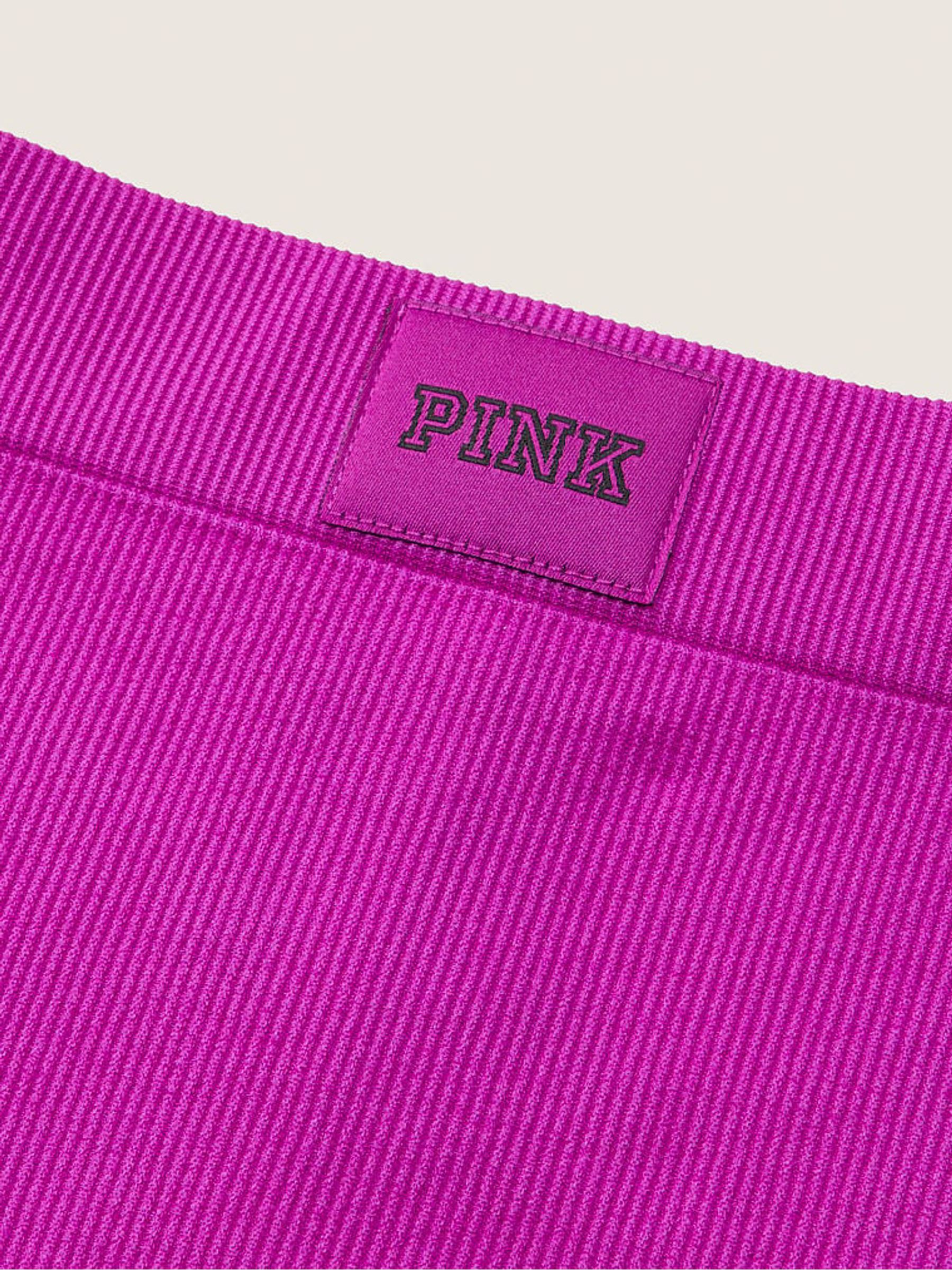 Dahlia Magenta Pink Seamless High Waist Rib Bikini Knickers - Image 4 of 4