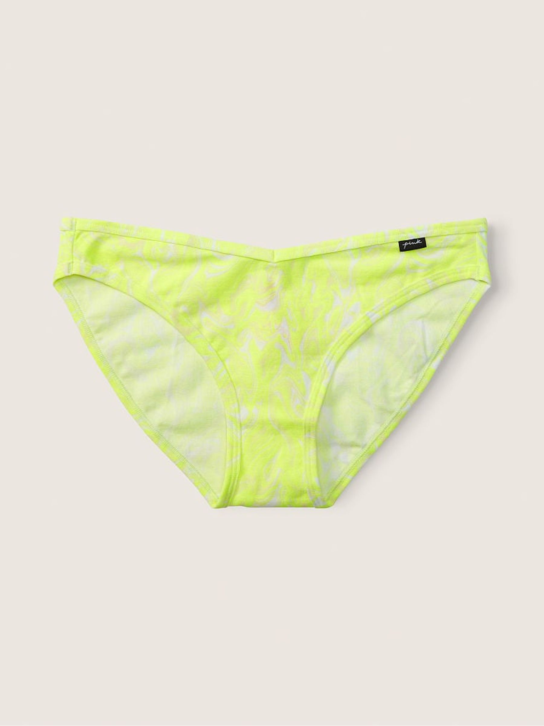 Lemon Blaze Yellow Bikini Cotton Knickers - Image 1 of 1