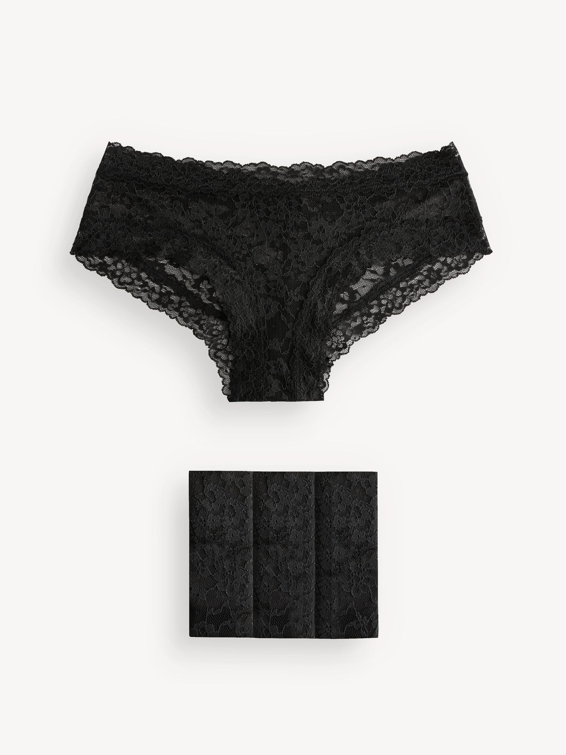 Black Cheeky 4 Pack Knickers - Image 1 of 5
