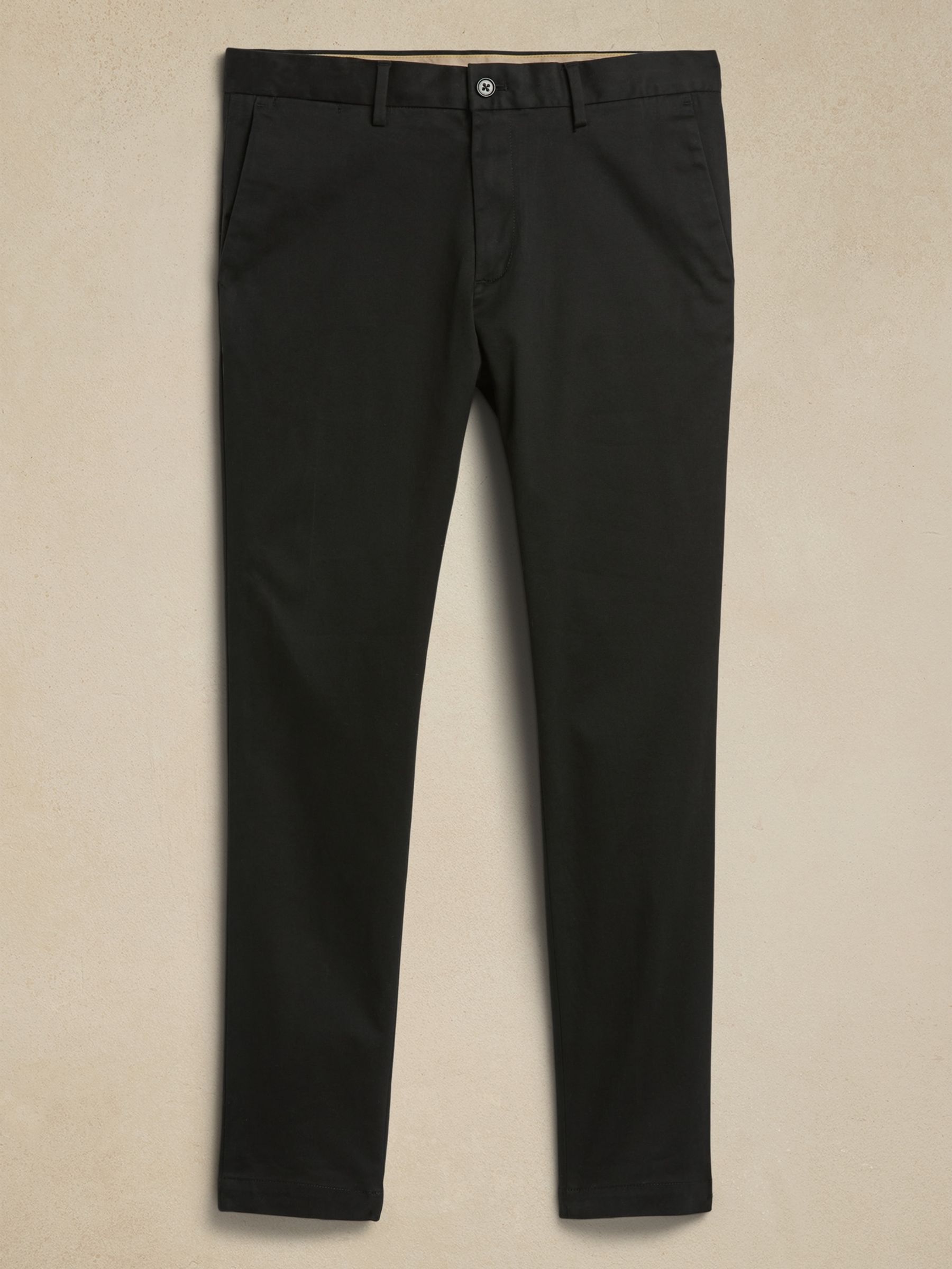 Banana Republic Black Slim Rapid Movement Chinos - Image 4 of 4