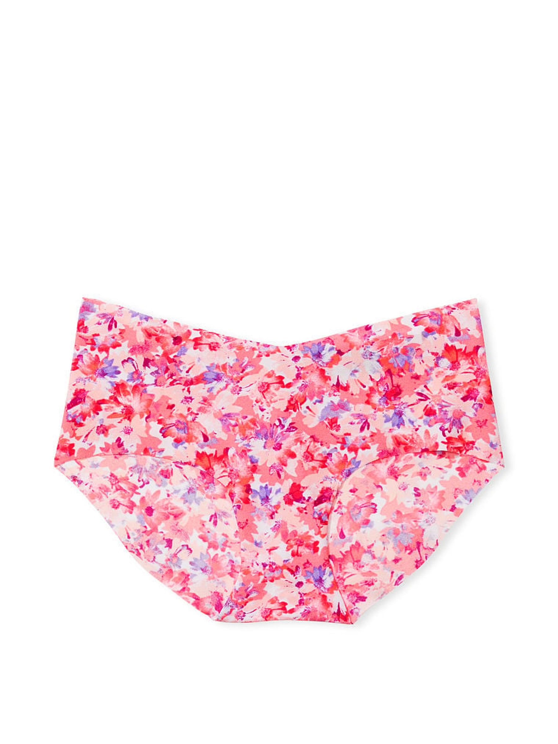 Pink Splash Floral Smooth No Show Hipster Knickers - Image 3 of 3