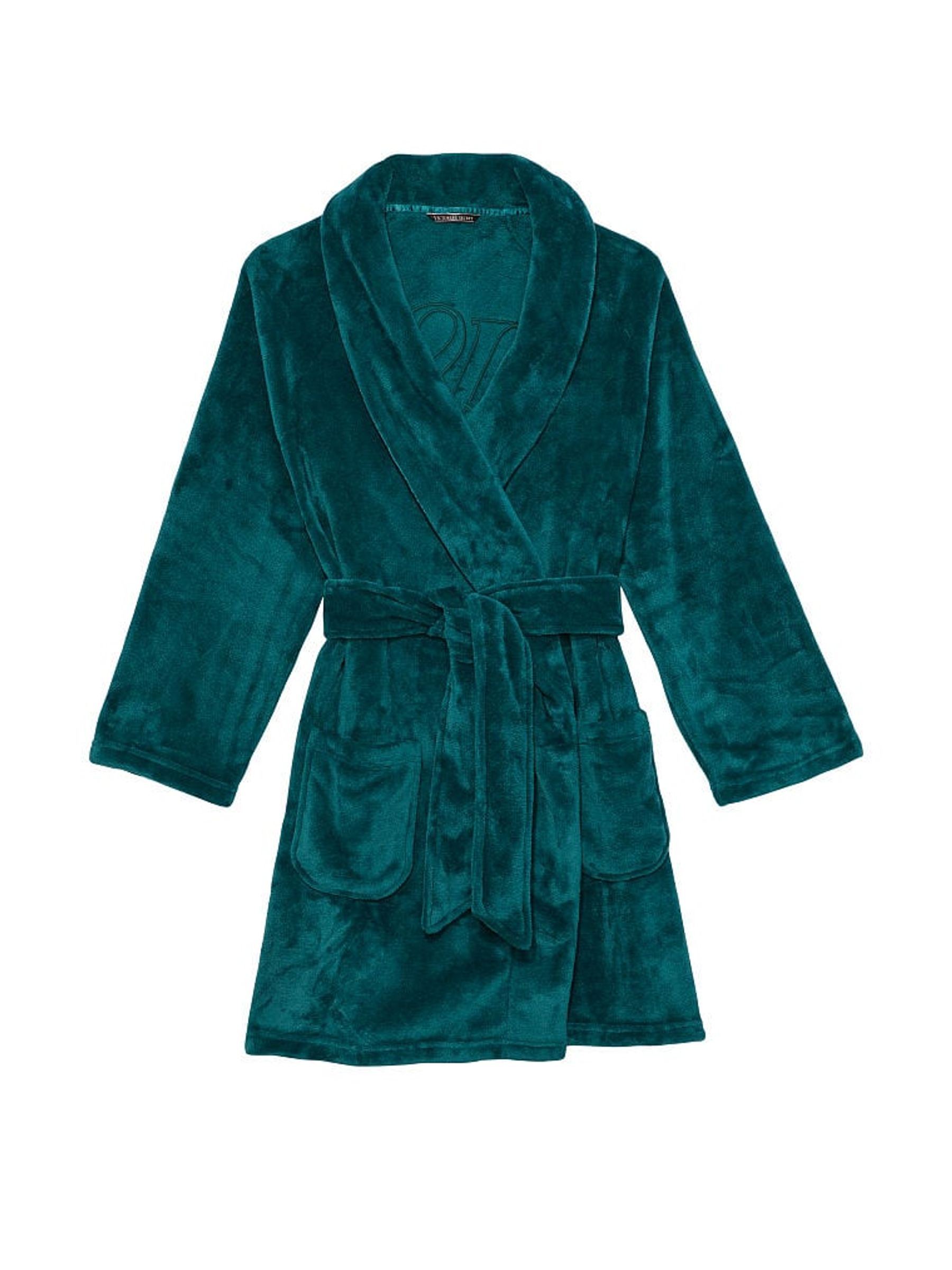Green Ivy Cosy Short Dressing Gown - Image 2 of 4