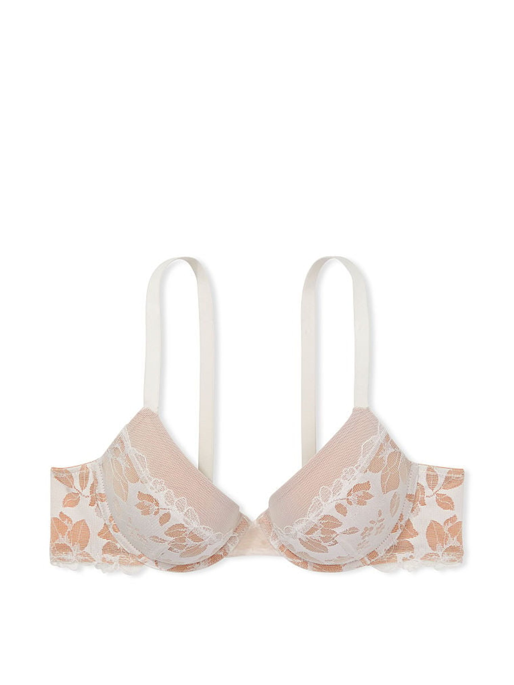 Coconut White Lace Push Up Bra - Image 3 of 3