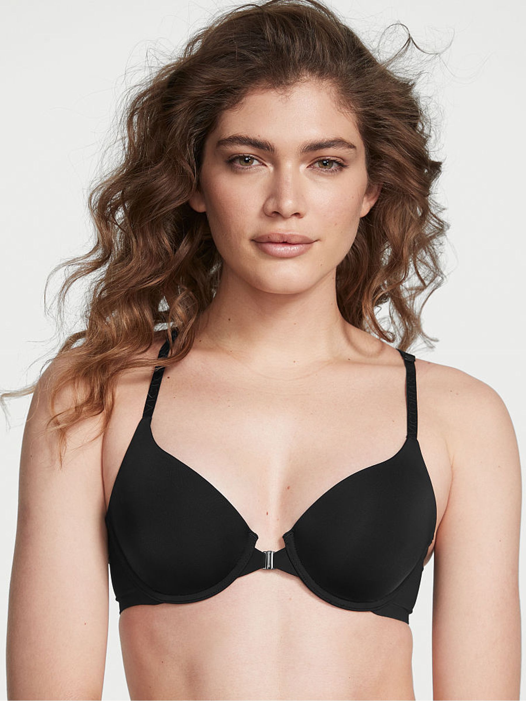 Jet Black Full Cup Push Up Bra - Image 1 of 3