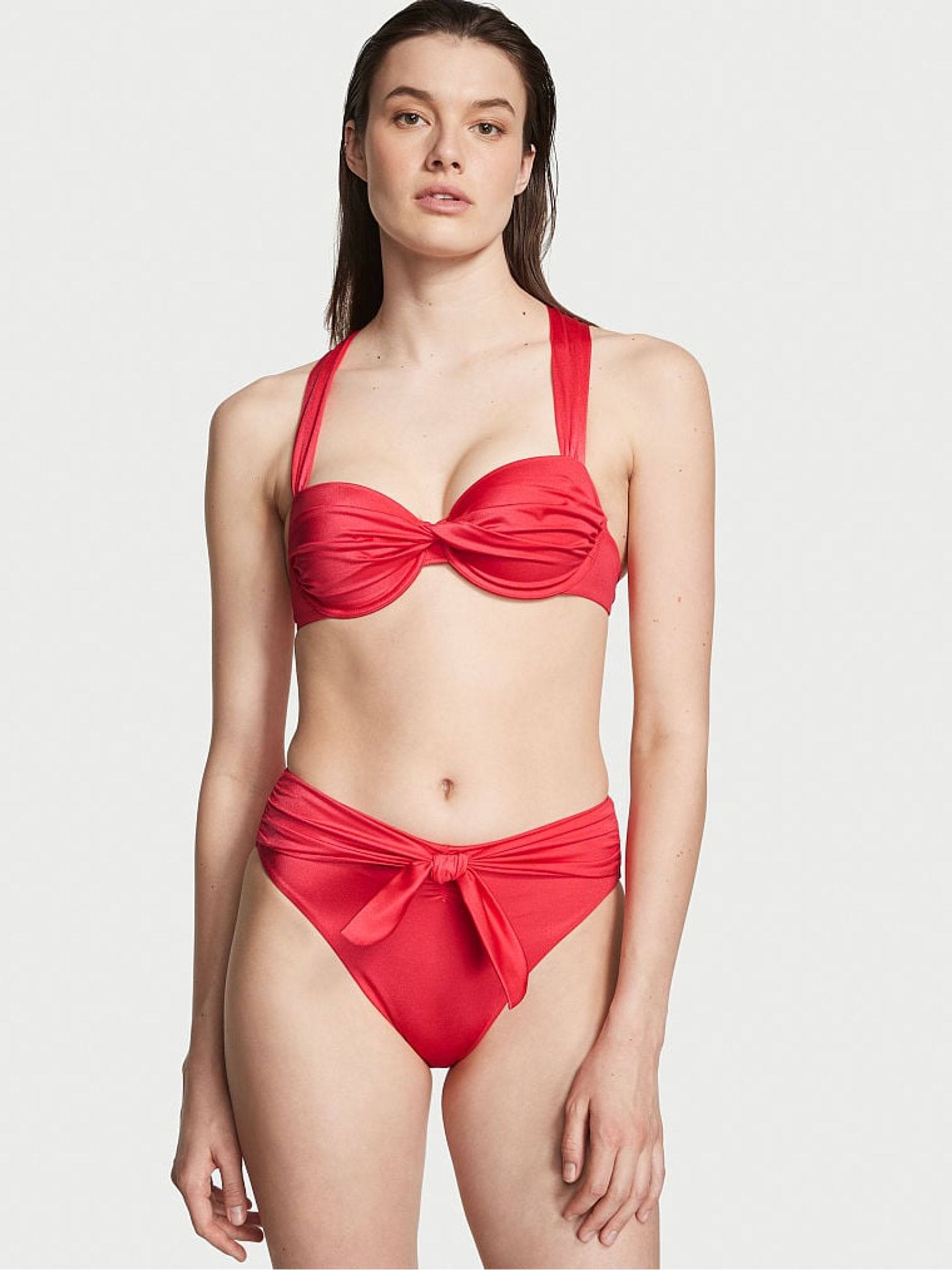 Wild Strawberry Pink Cheeky Bikini Bottom - Image 1 of 3