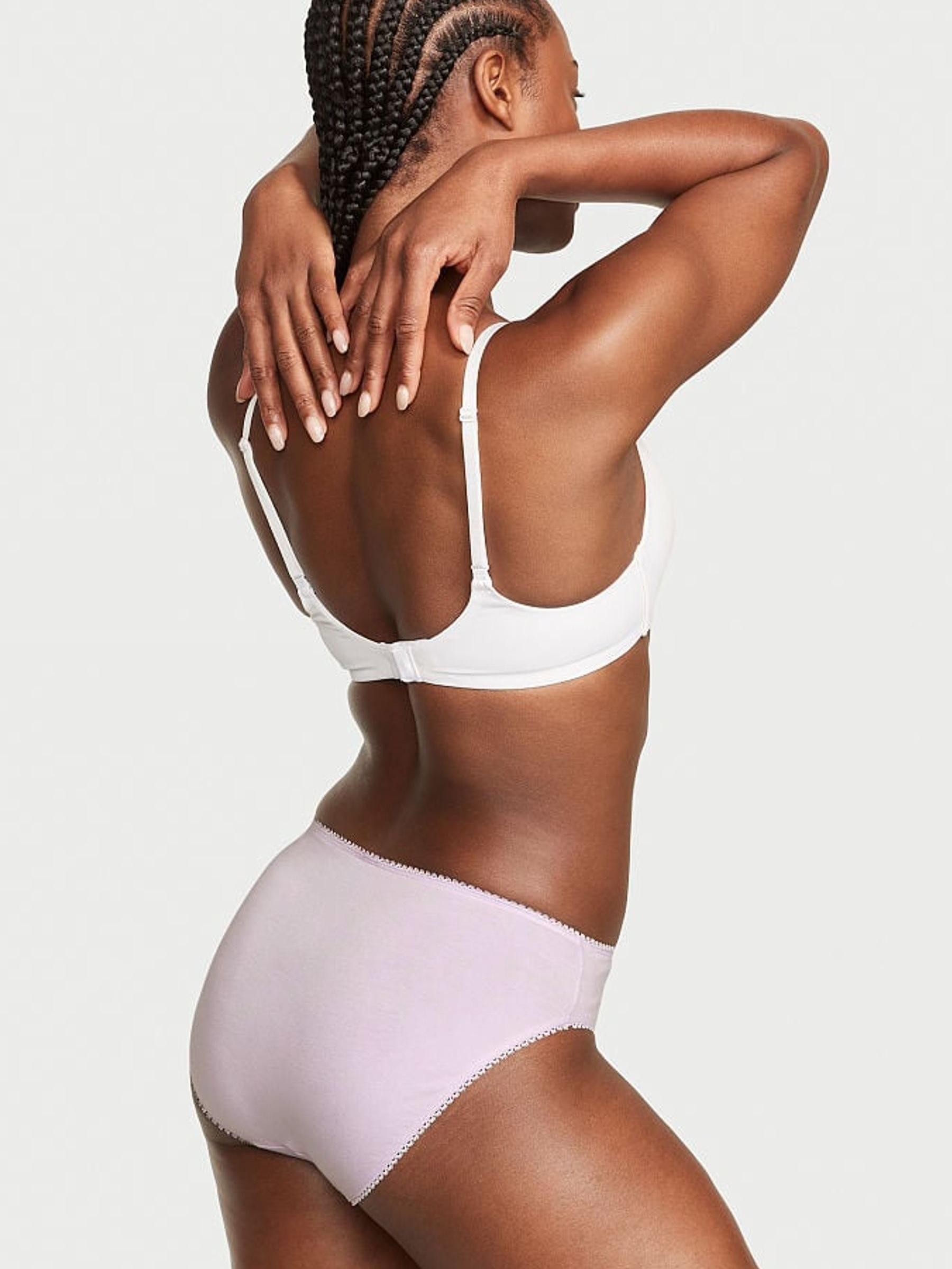 Purple Watermelon Brief Stretch Cotton G String Knickers - Image 2 of 3
