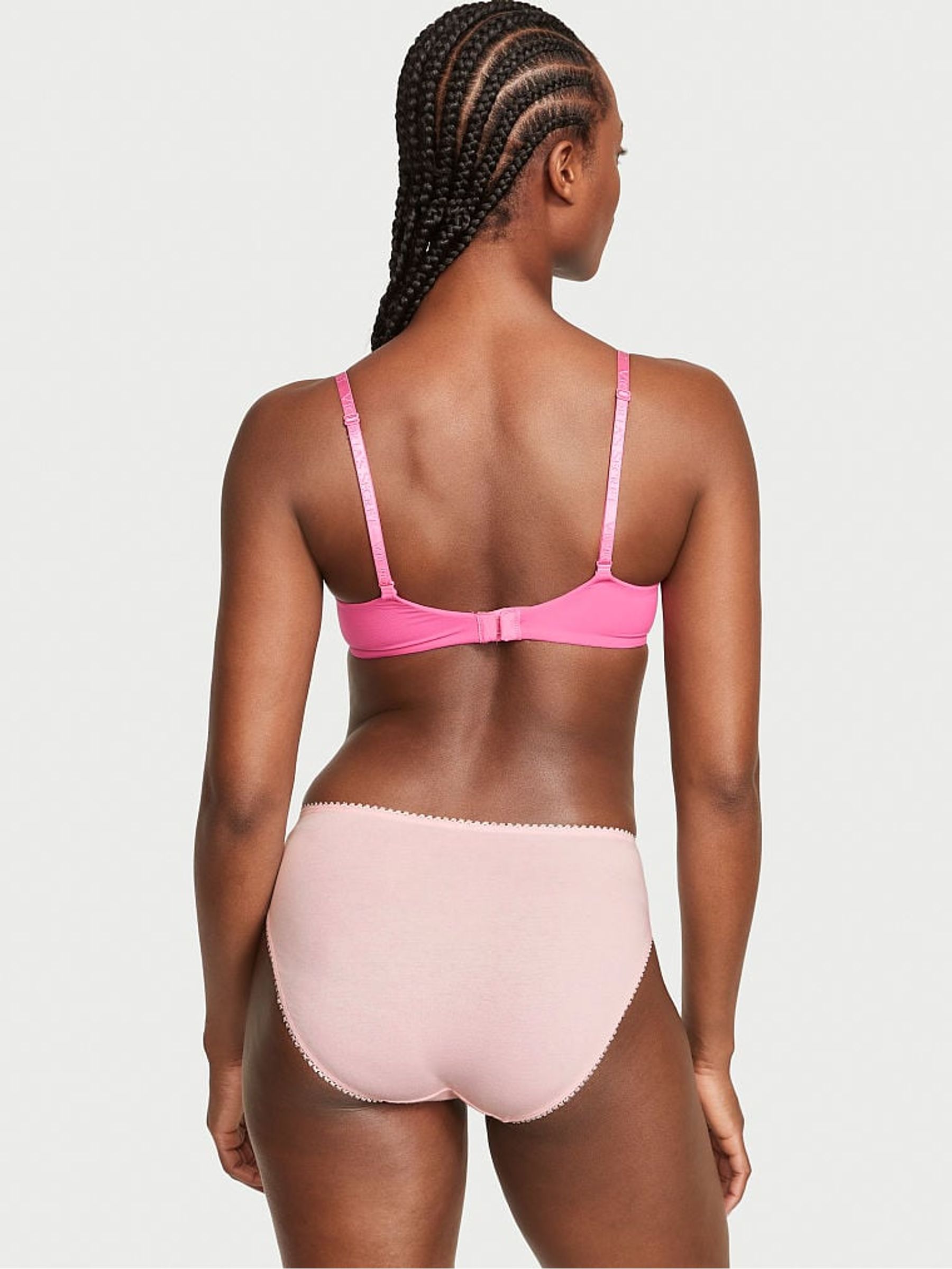 Pink Flamingo Brief Stretch Cotton G String Knickers - Image 2 of 3