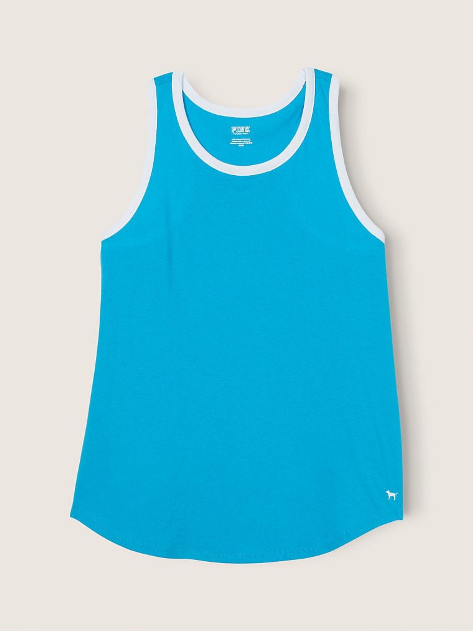 Bright Marine Blue Everyday Ringer Tank - Image 4 of 4