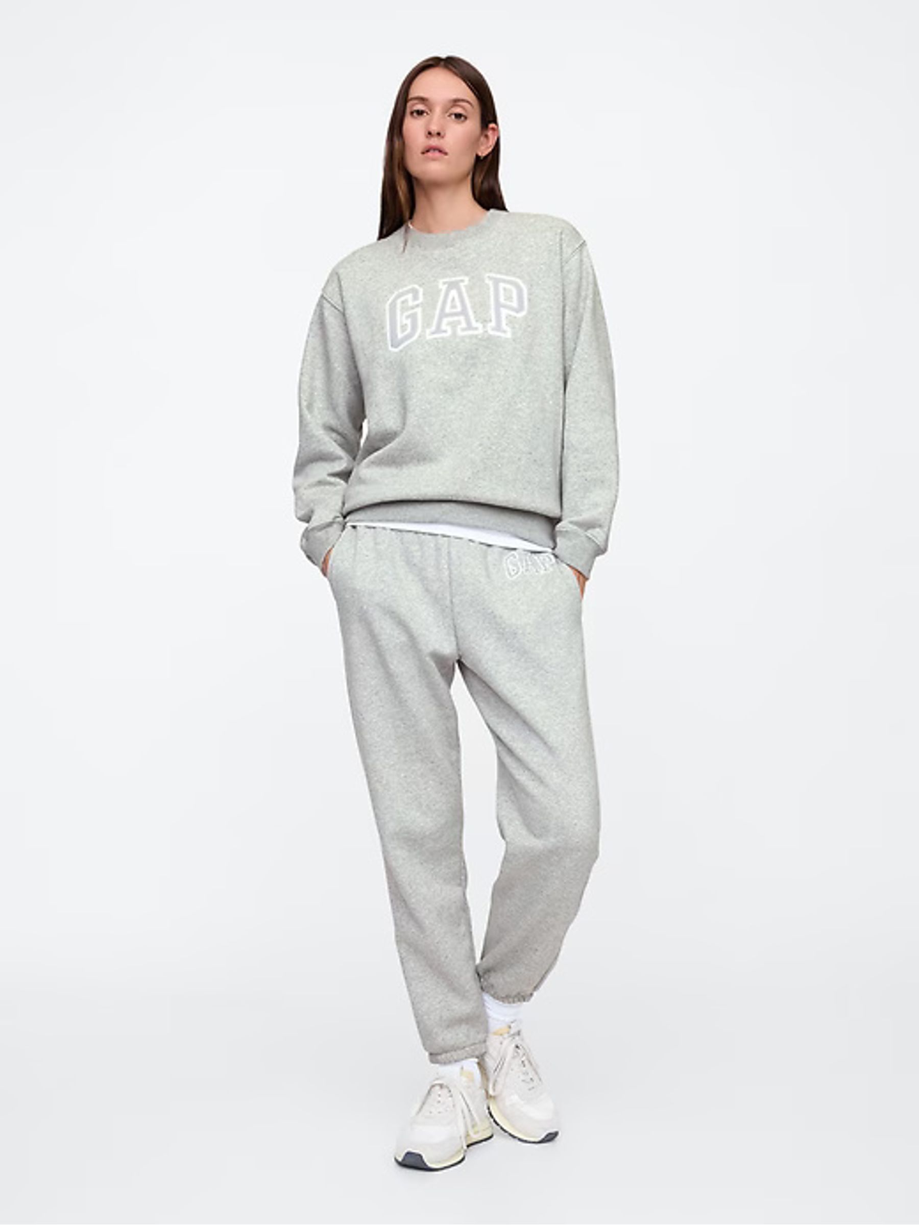 Light Grey Logo Crew Neck Sweatshirt - Image 5 of 7