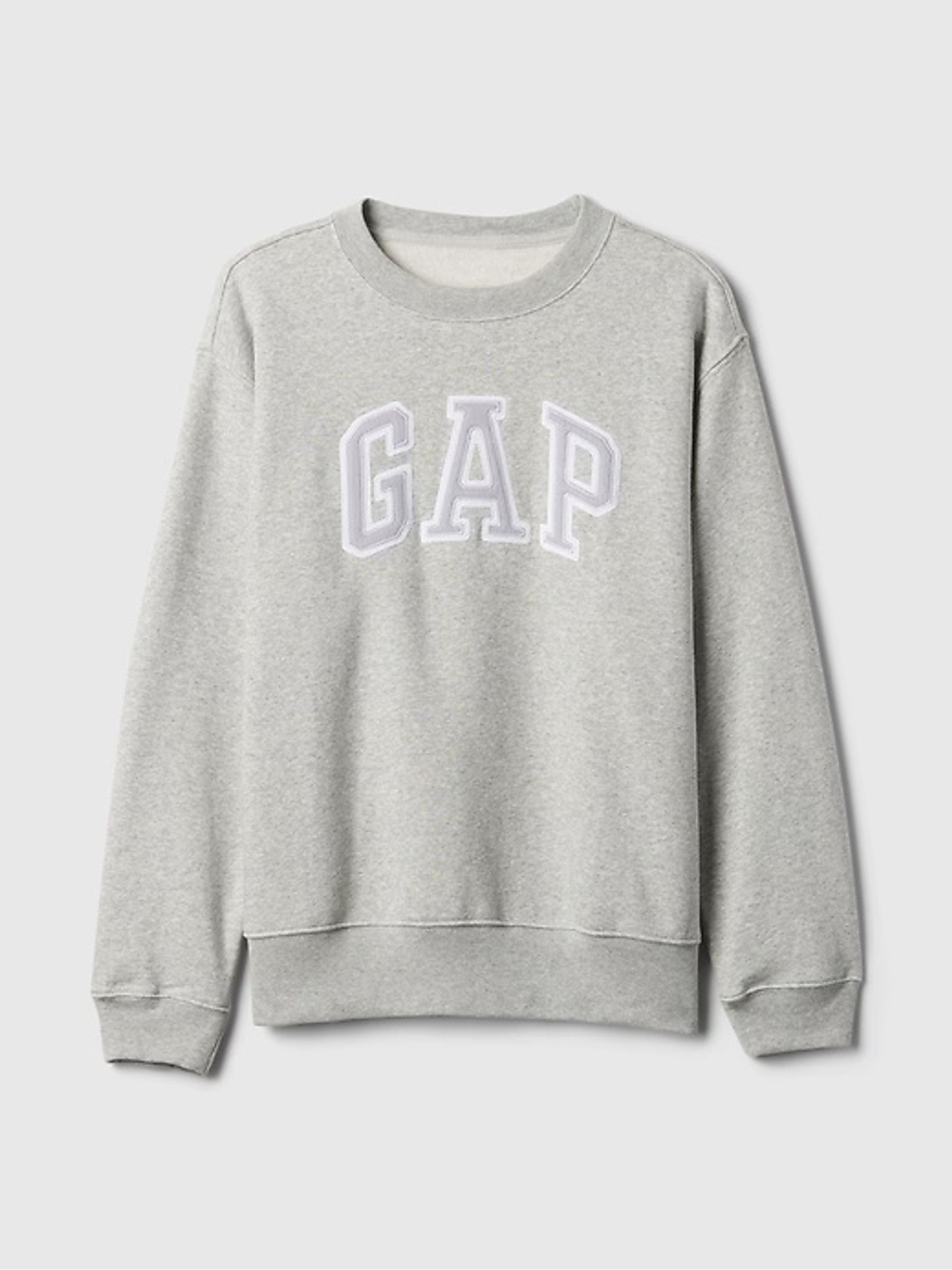 Light Grey Logo Crew Neck Sweatshirt - Image 7 of 7