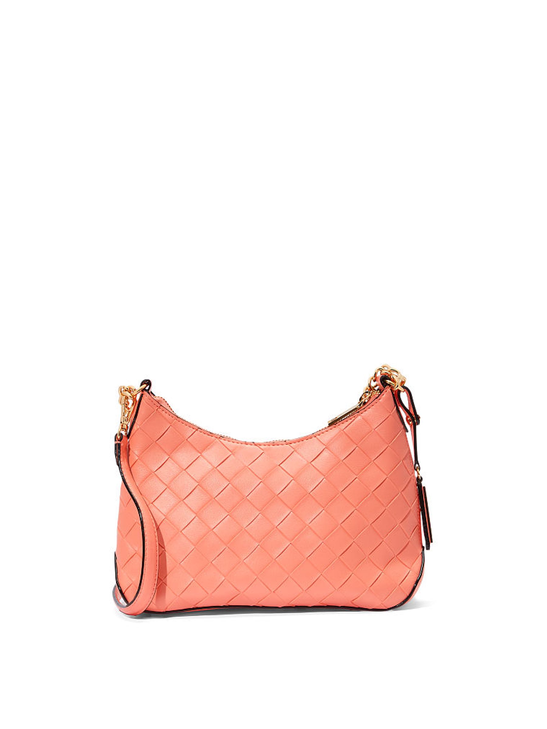 Orange Guava Woven Mini Curve Bag - Image 3 of 4