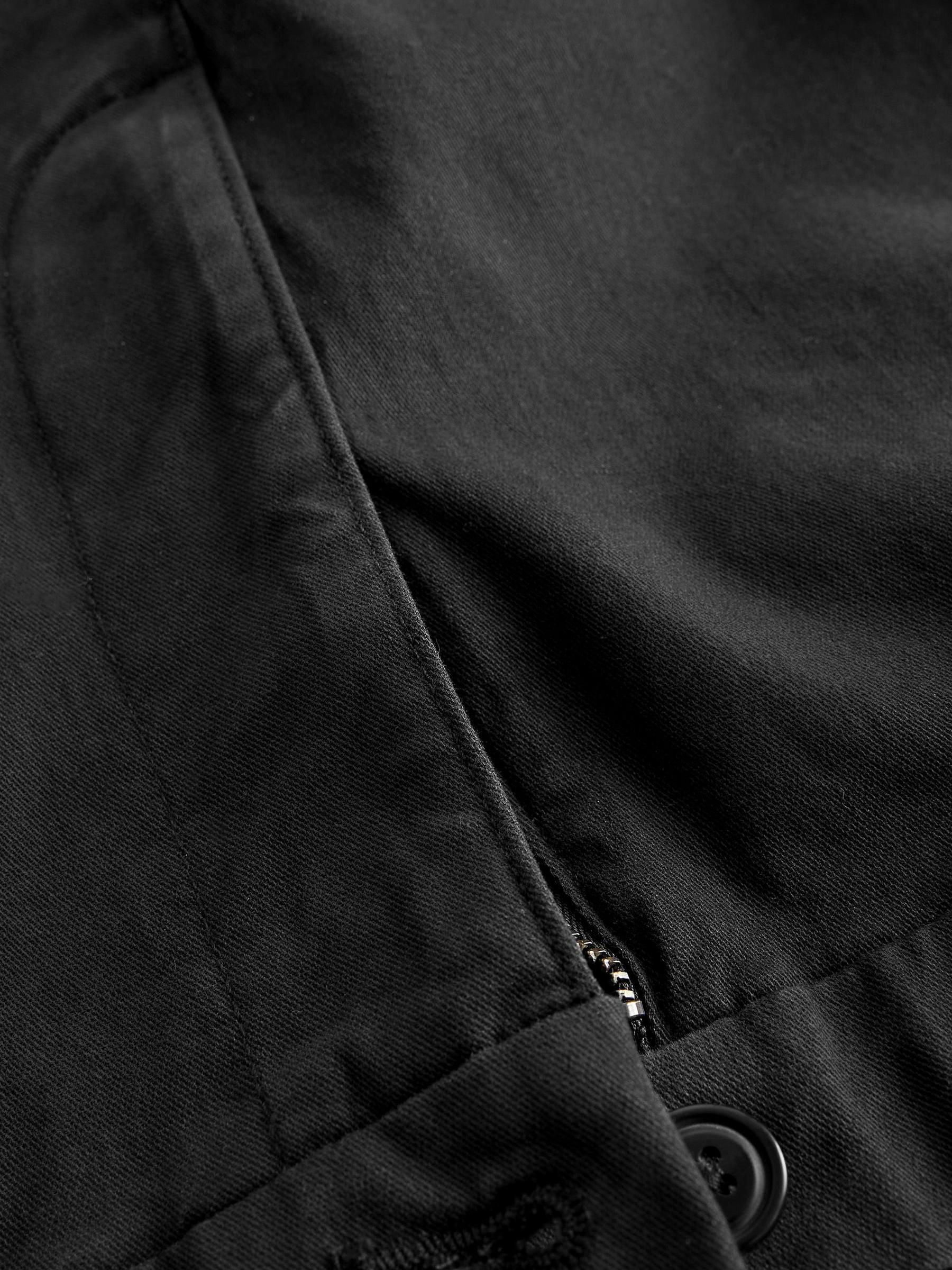 Black Essential Chino Trousers Loose Taper Fit - Image 5 of 6