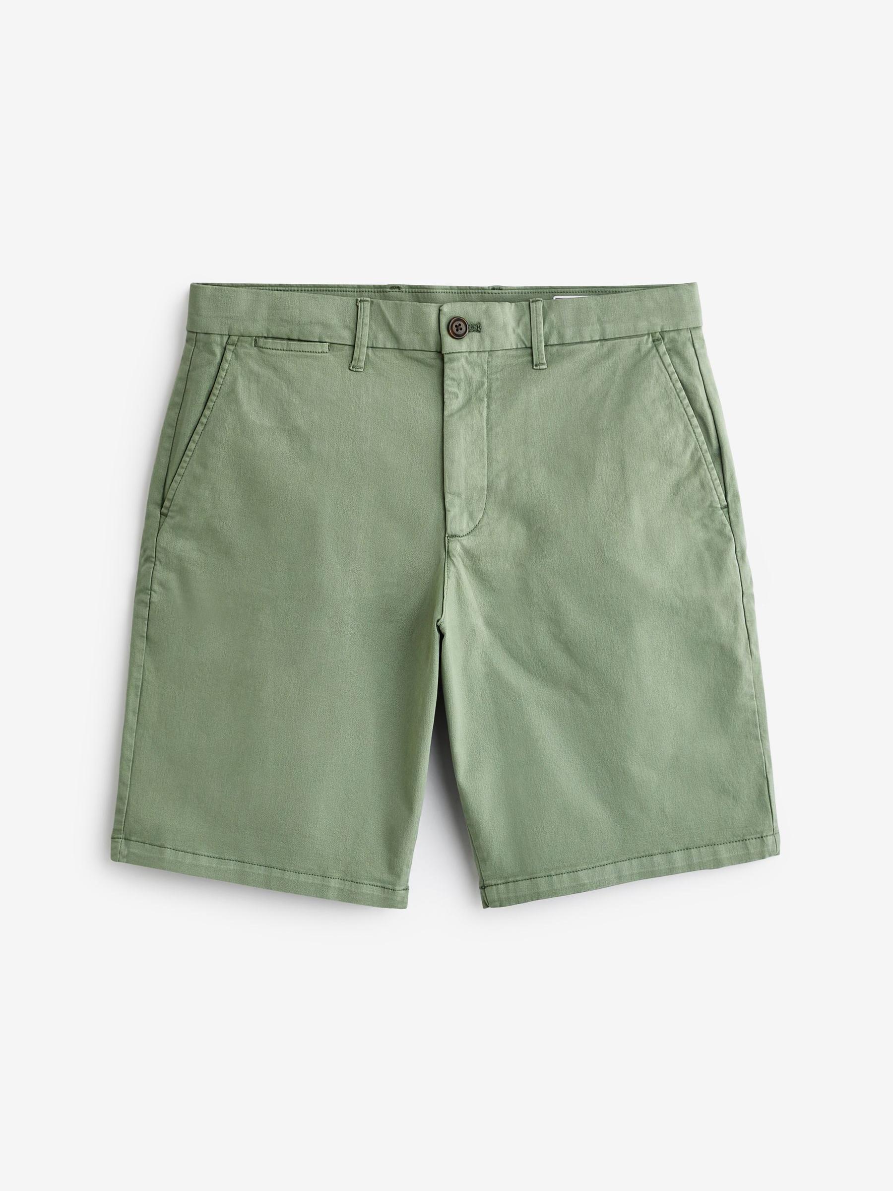 Green 10" Vintage Chino Shorts - Image 5 of 5
